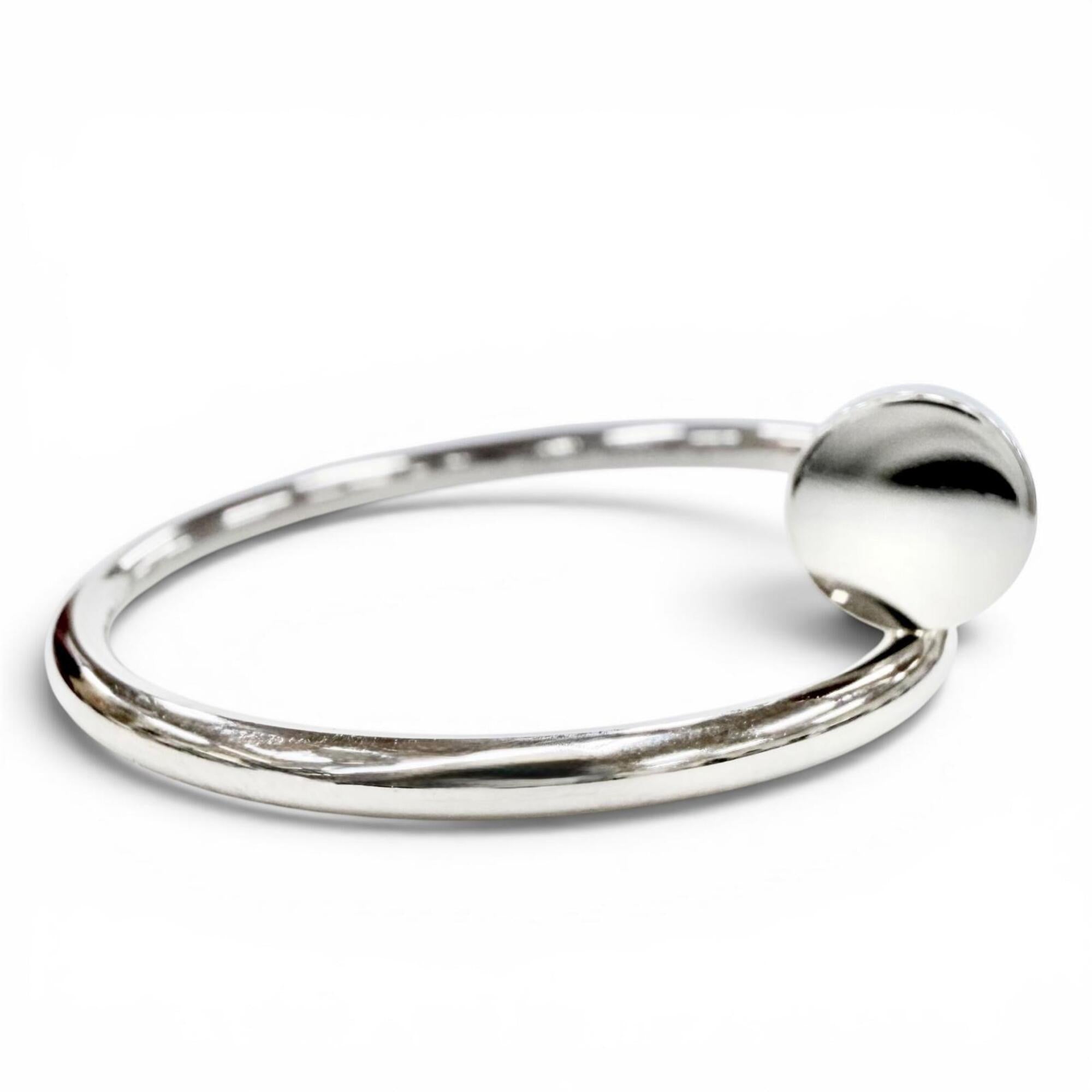 Cartier White Gold White Gold (18K) Band Ring (Pre-Owned)