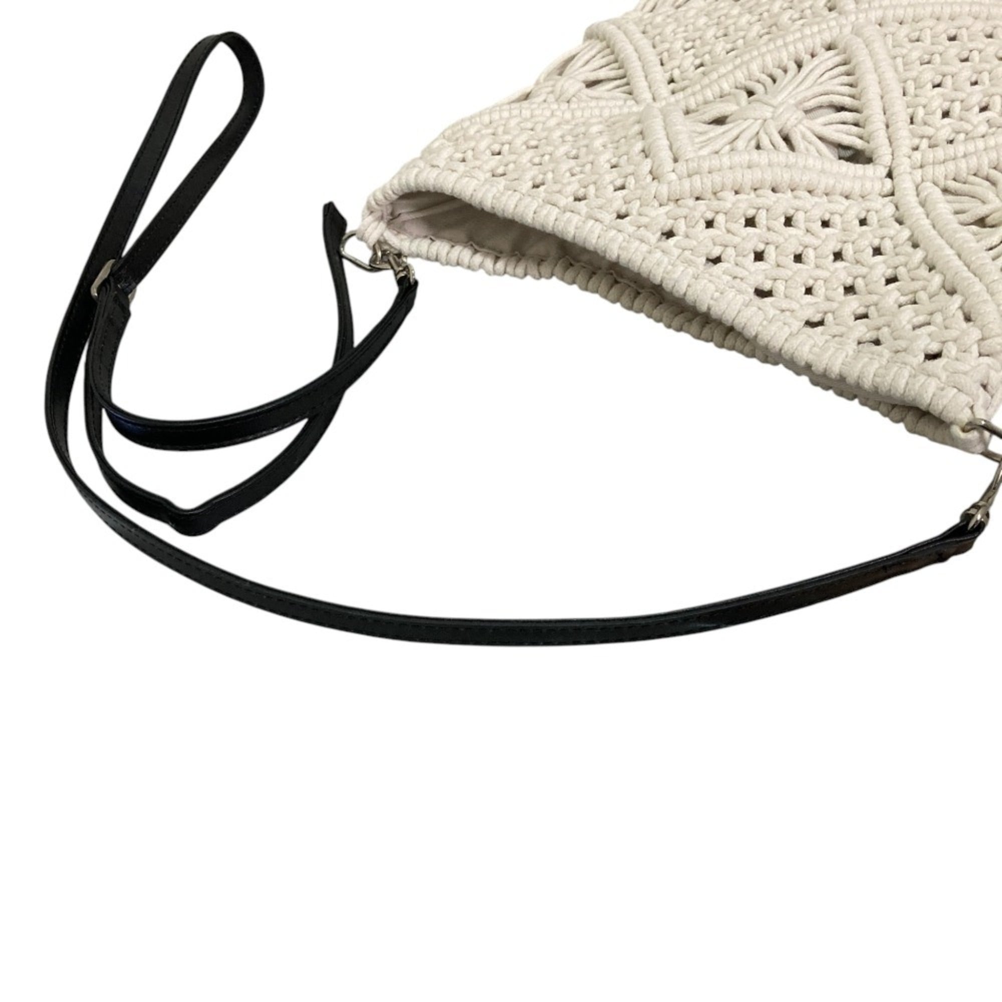 Unspecified Off-White Cotton Shoulder Bag (Pre-Owned)