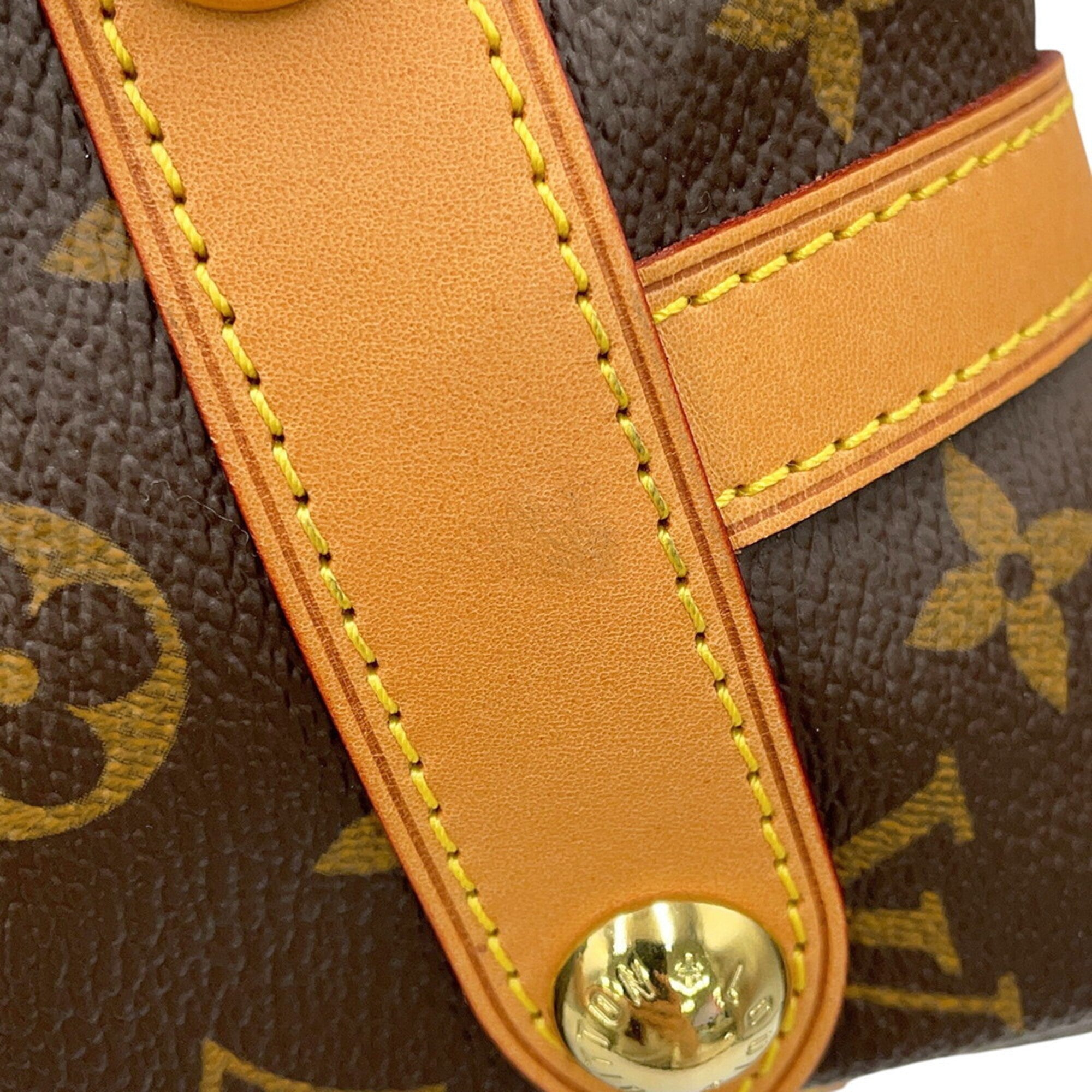 Louis Vuitton Brown Monogram Shoulder Bag (Pre-Owned)