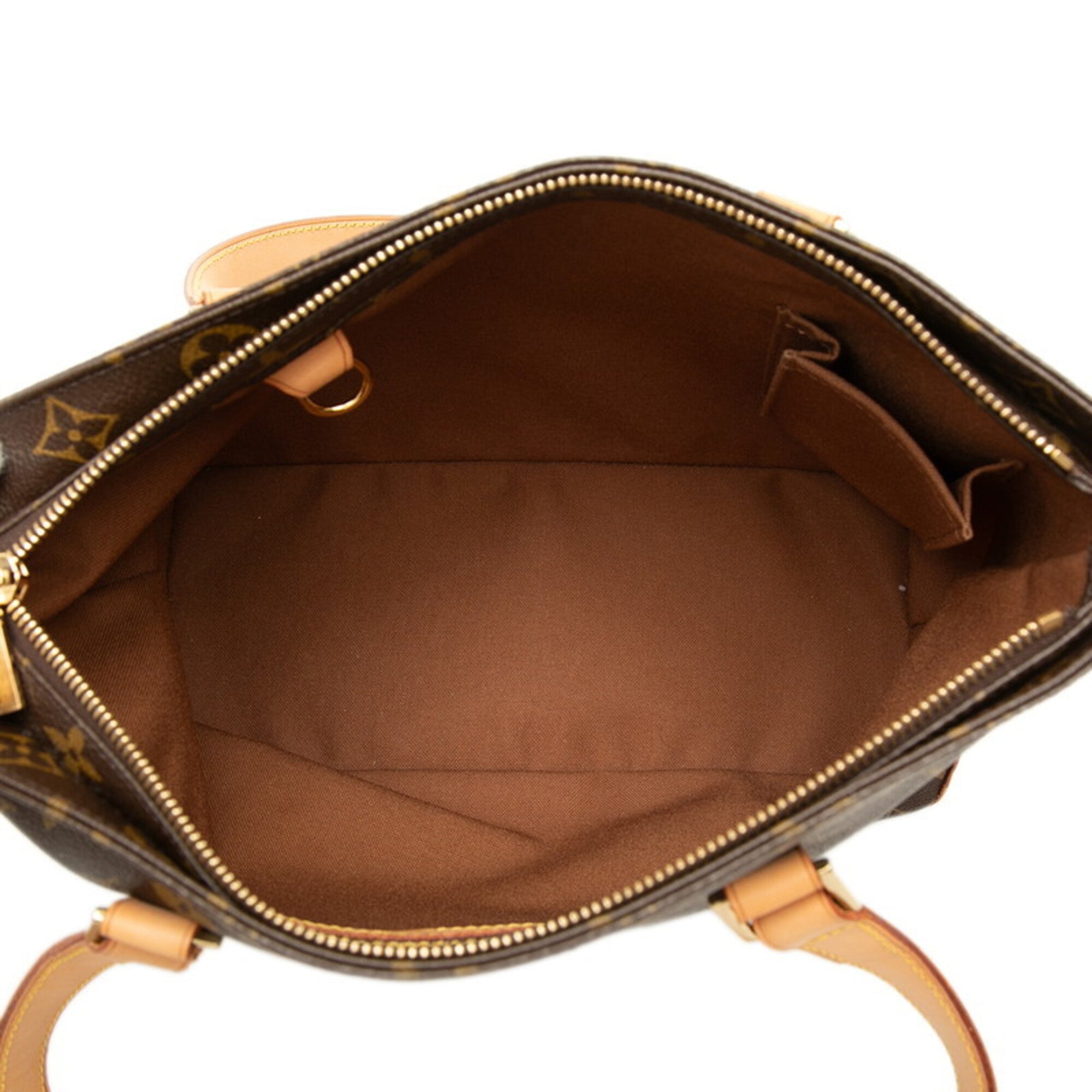 Louis Vuitton Brown Pvc Leather Tote Bag (Pre-Owned)