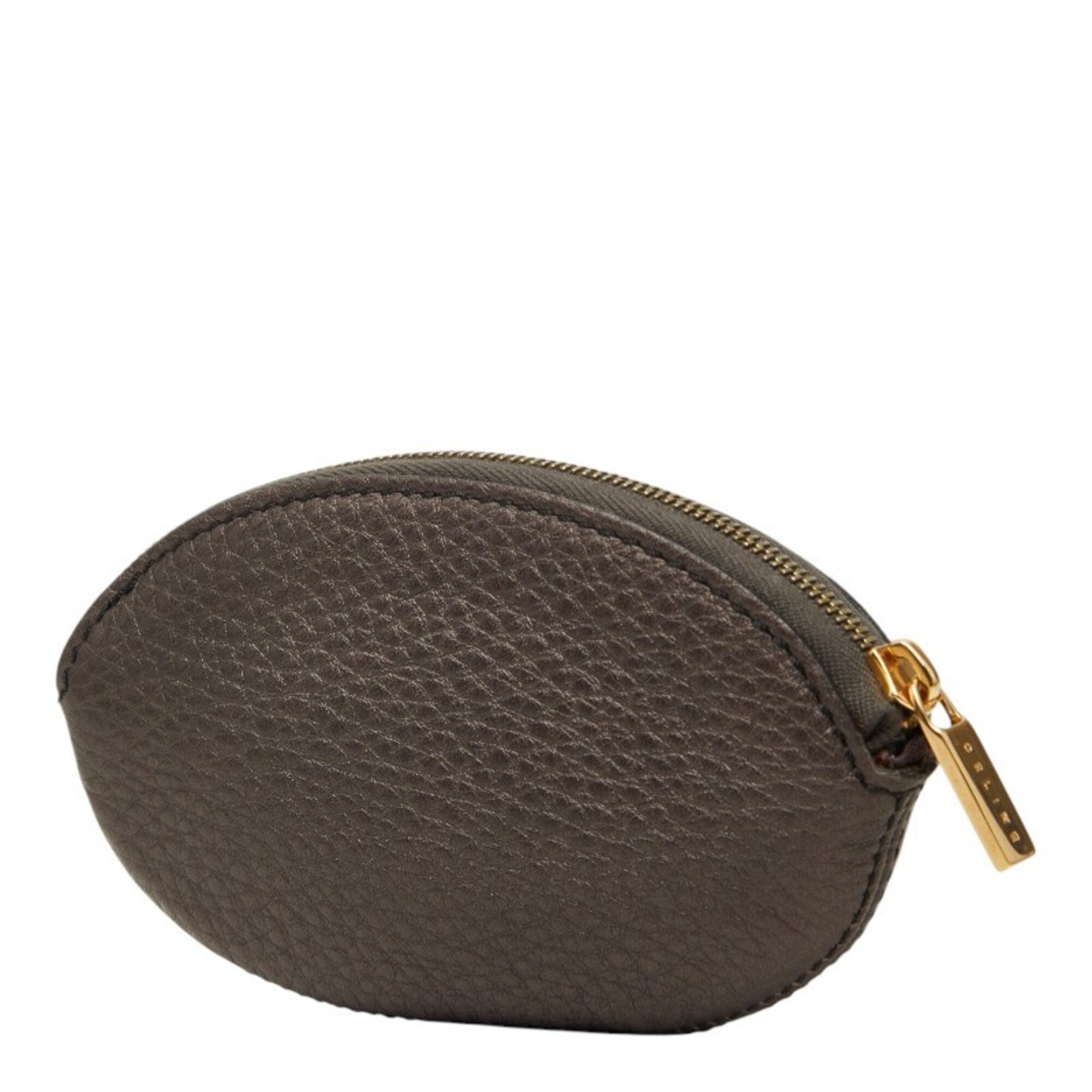 Celine Brown Leather Coin Purse/Coin Case (Pre-Owned)