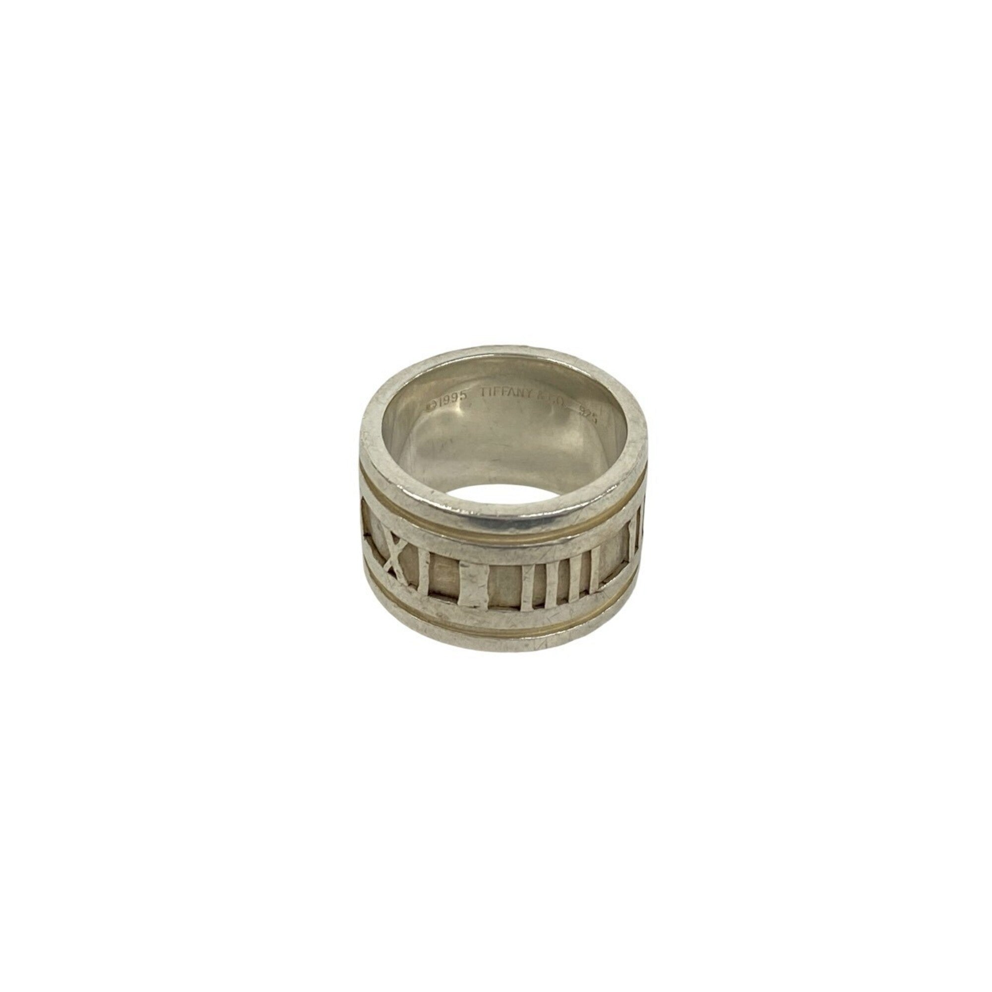 Tiffany Silver Silver 925 Band Ring (Pre-Owned)