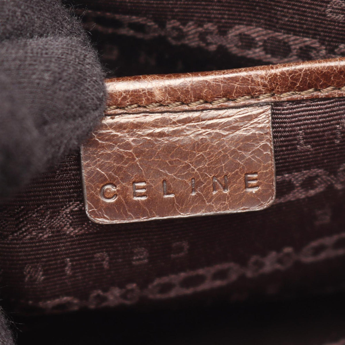 Celine Brown Leather Handbag (Pre-Owned)