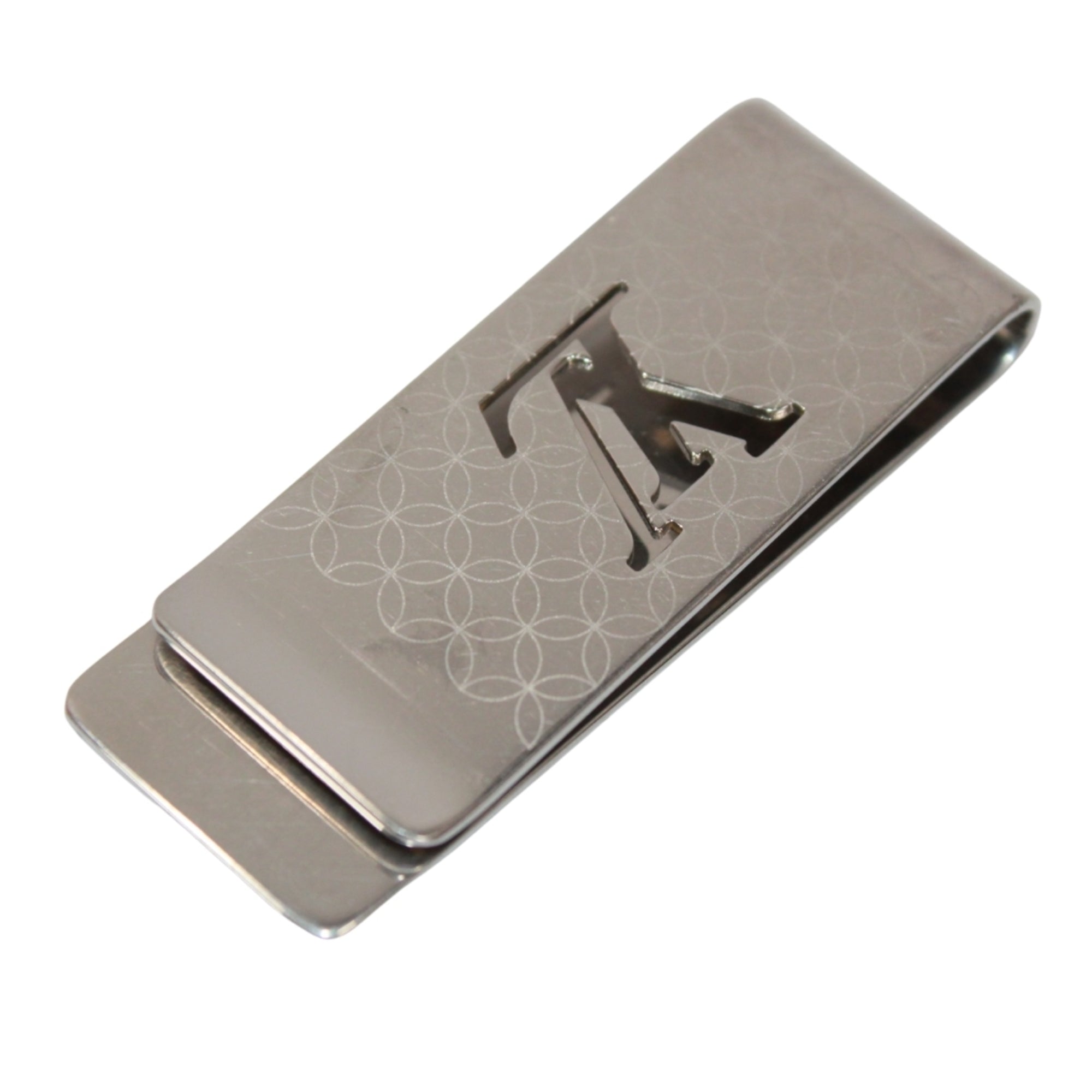 Louis Vuitton Silver Metal Money Clip (Pre-Owned)