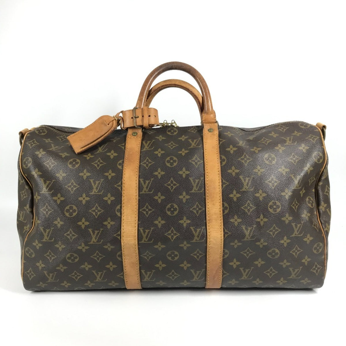 Louis Vuitton Brown Monogram Boston Bag Handbag (Pre-Owned)