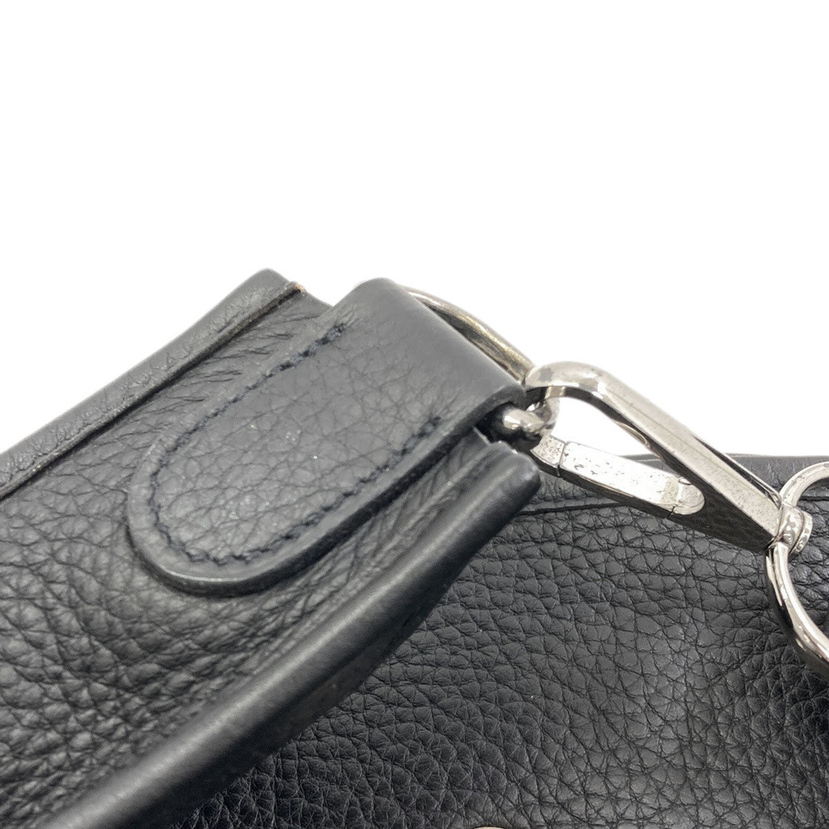Hermes Black Togo Leather Shoulder Bag (Pre-Owned)