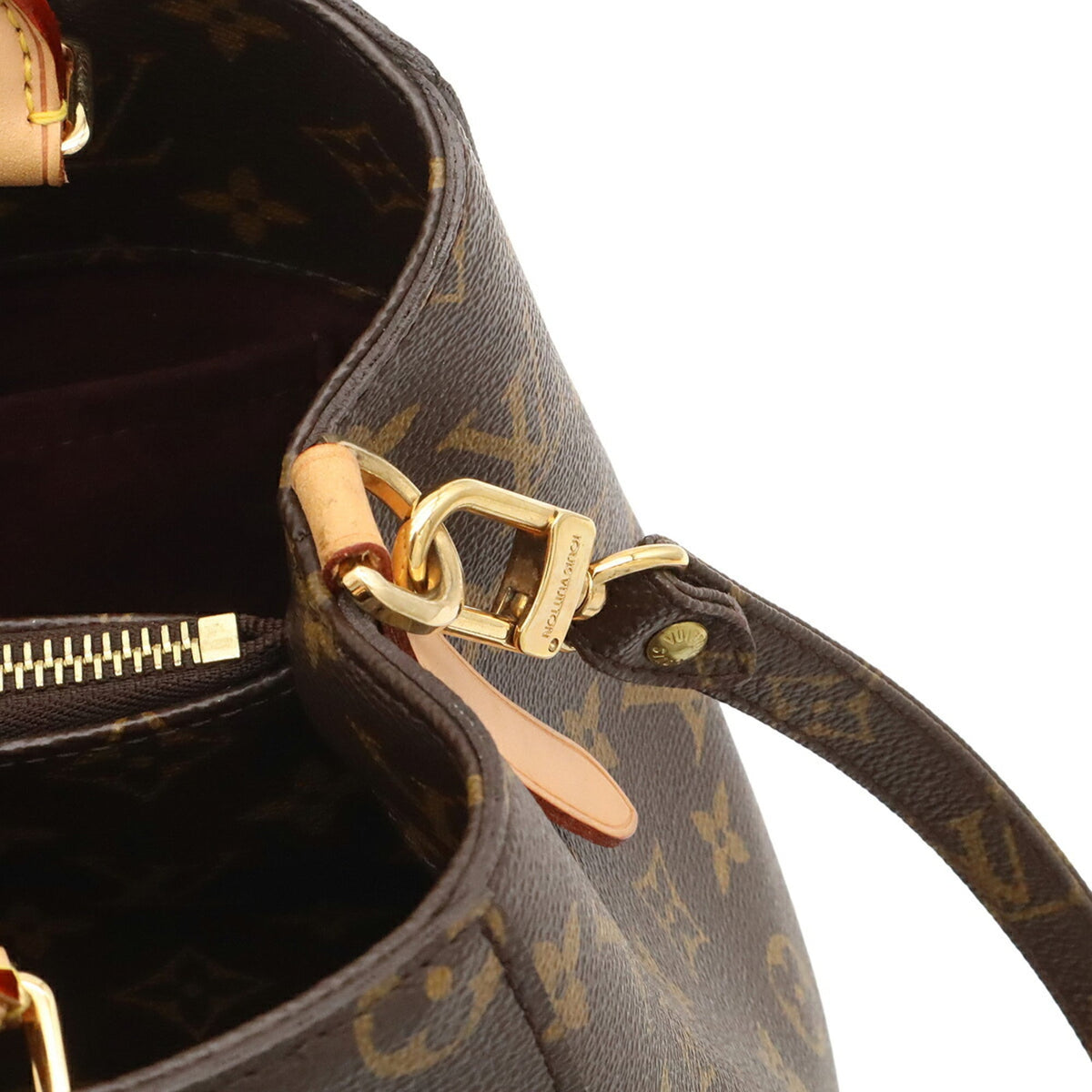 Louis Vuitton Brown Monogram Monogram Handbag Shoulder Bag (Pre-Owned)