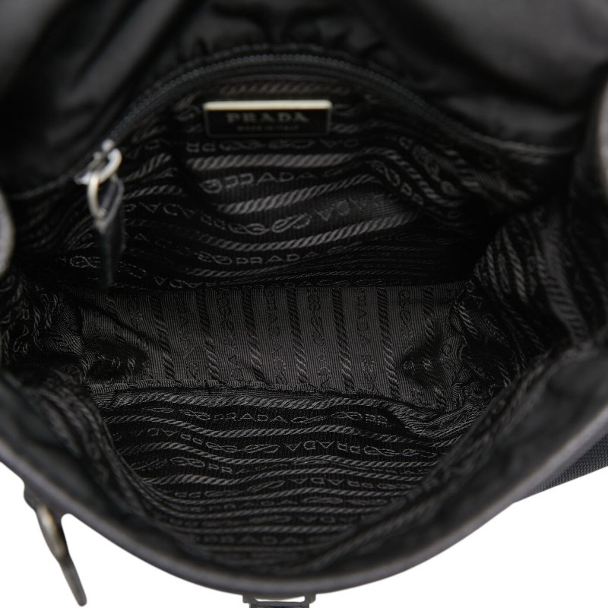 Prada Black Nylon Shoulder Bag (Pre-Owned)