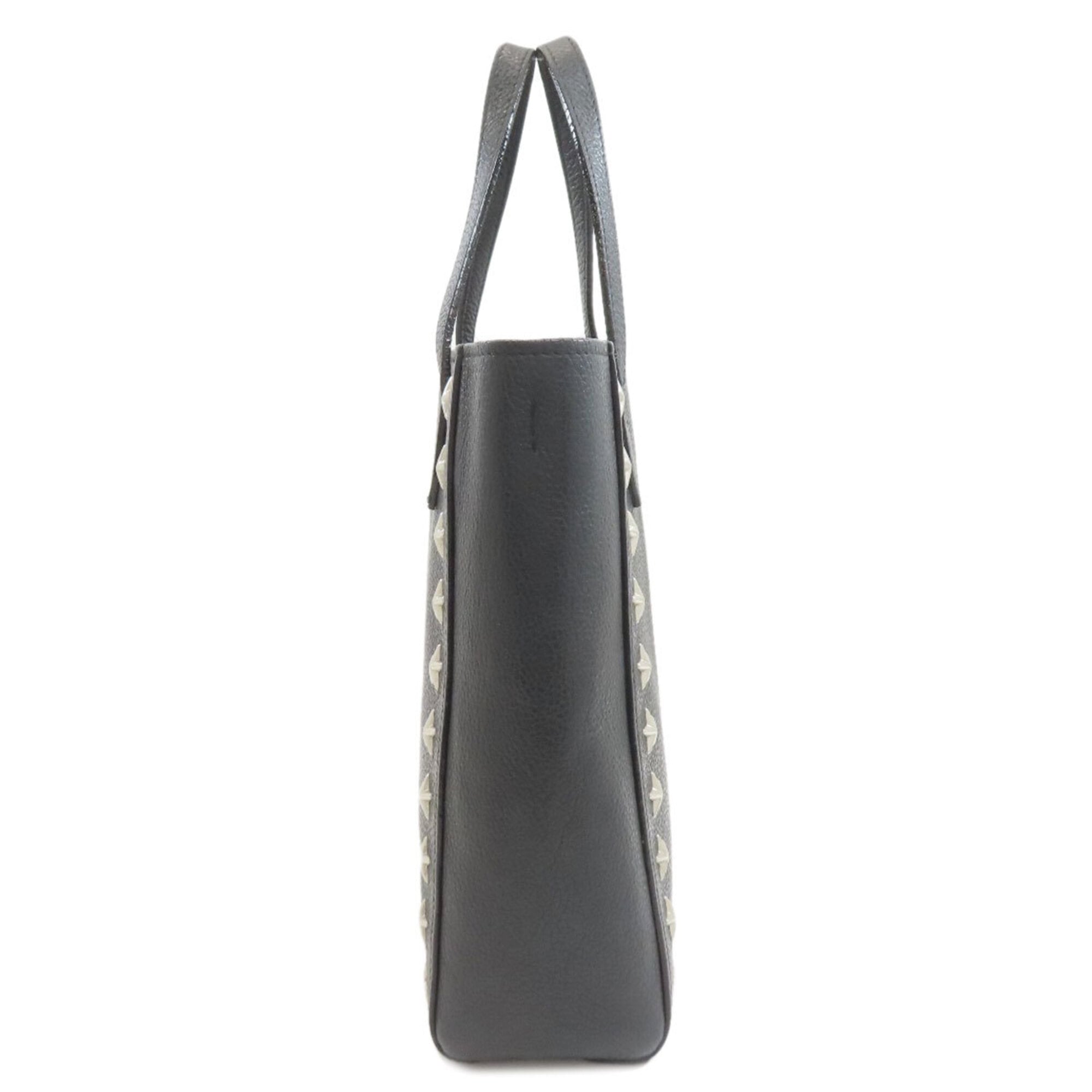 Jimmy Choo Black Leather Tote Bag (Pre-Owned)