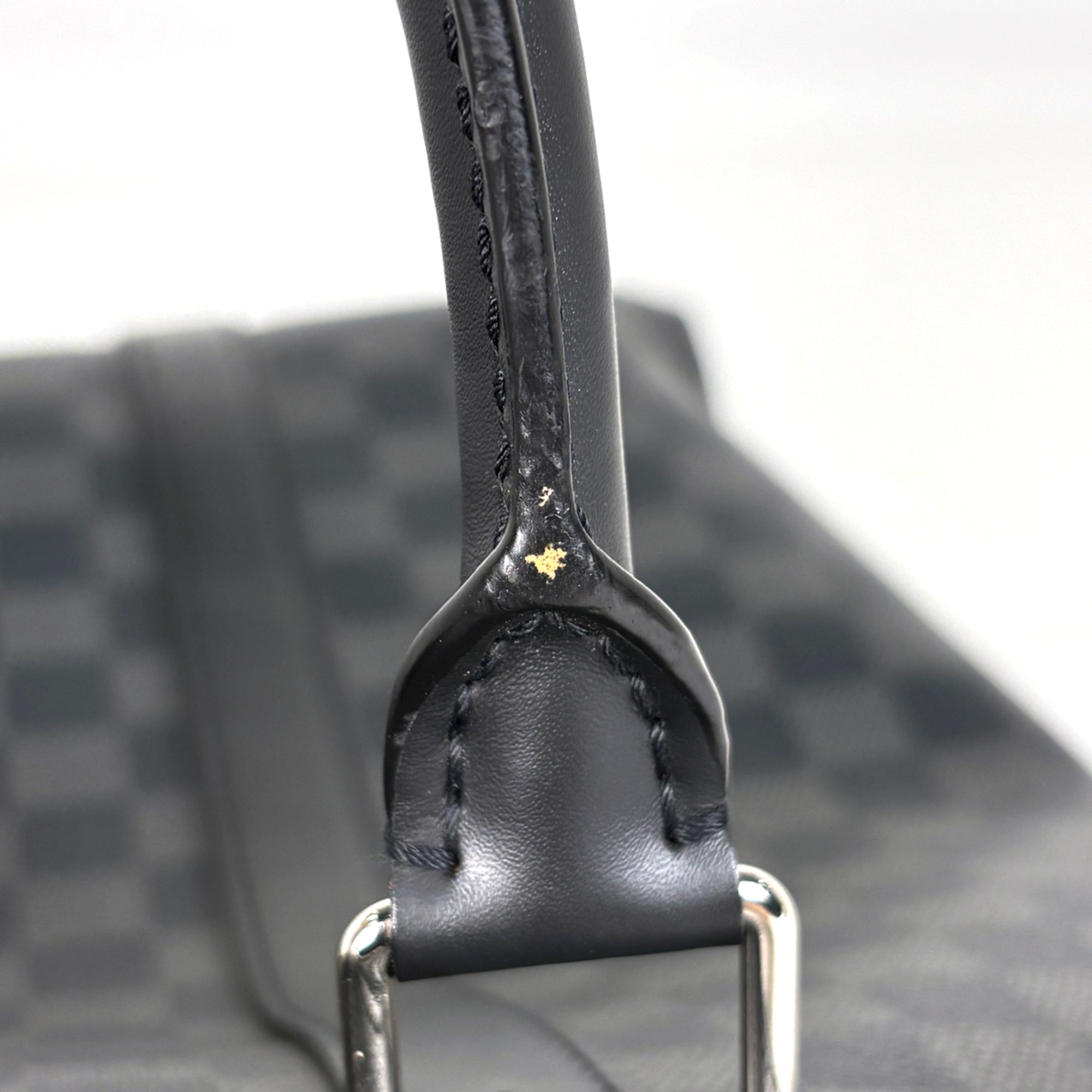 Louis Vuitton Black Noir Damier Graphite Tote Bag (Pre-Owned)