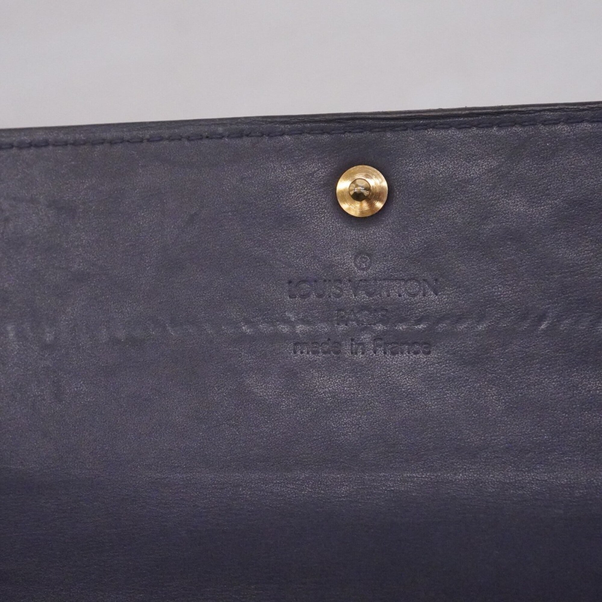 Louis Vuitton Indigo Long Wallet (Bi-Fold) (Pre-Owned)