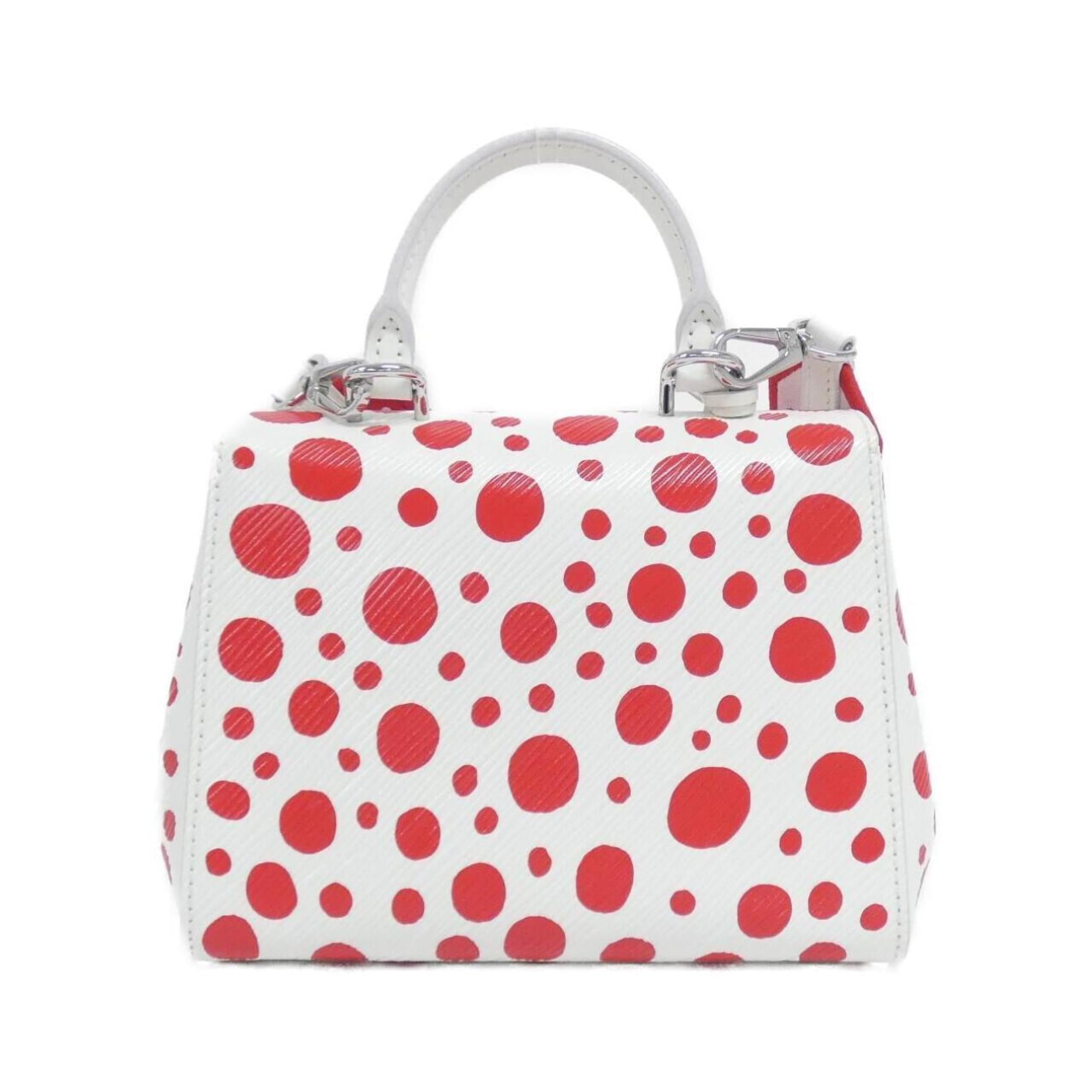 Louis Vuitton Blanc Rouge Leather Handbag (Pre-Owned)