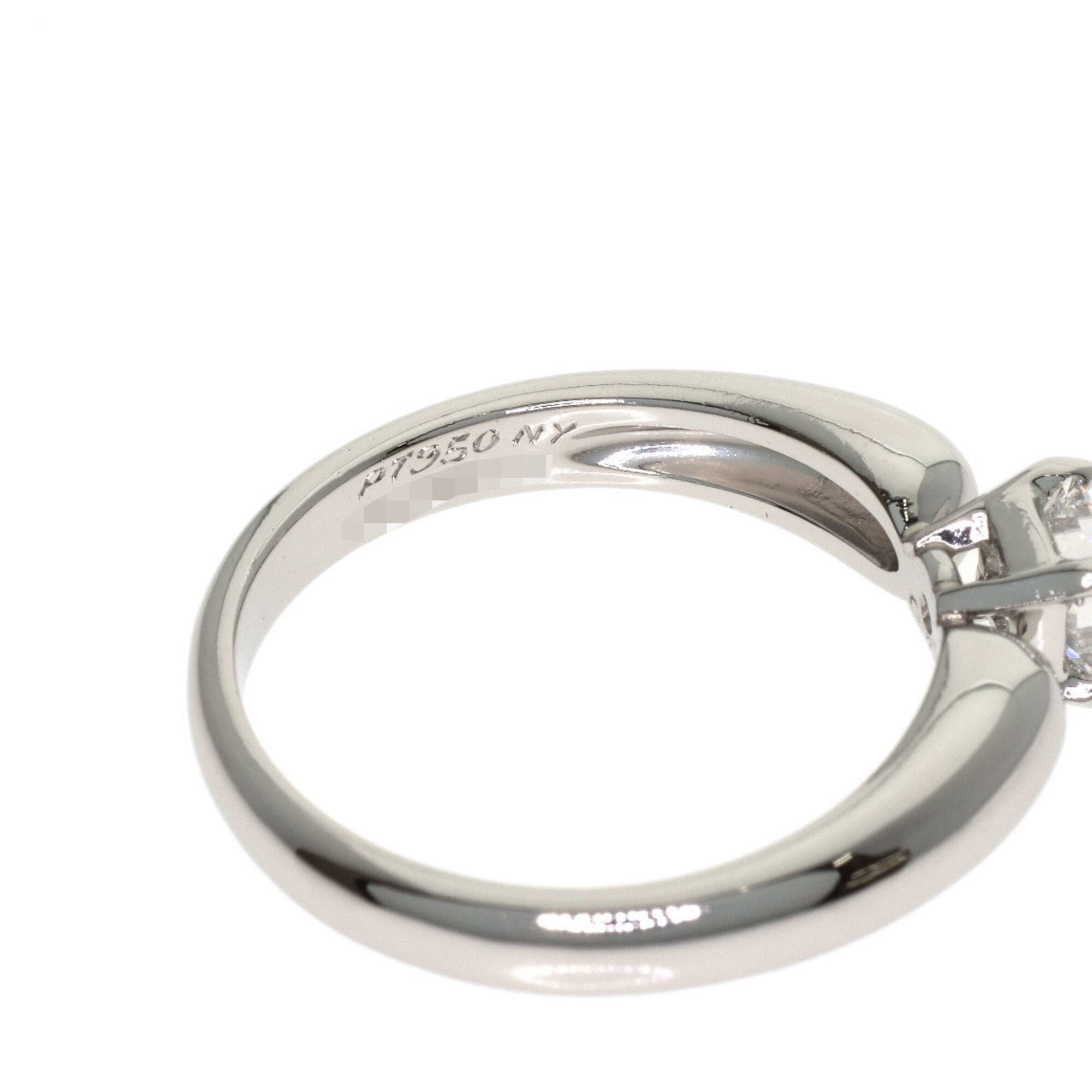 Van Cleef & Arpels Platinum 1000 Band Ring (Pre-Owned)