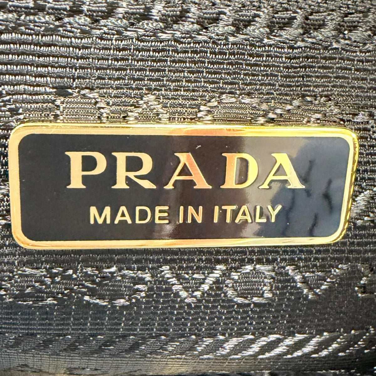 Prada Blue Nylon Pouch (Pre-Owned)