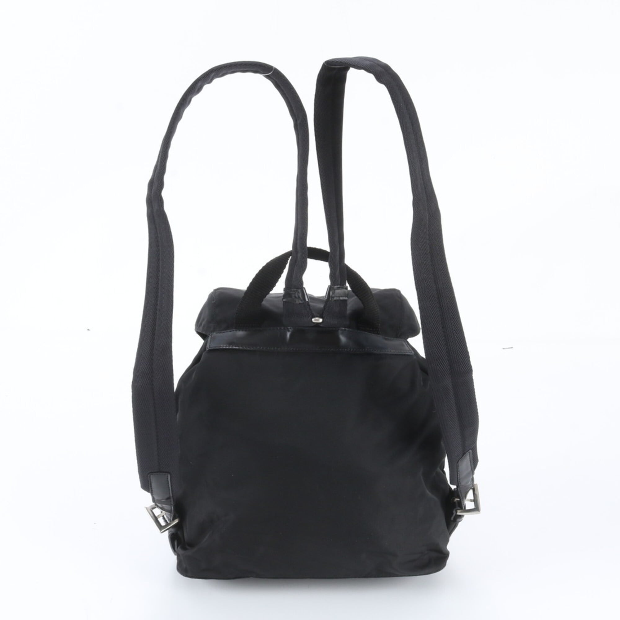 Prada Black Leather Nylon (Pre-Owned)