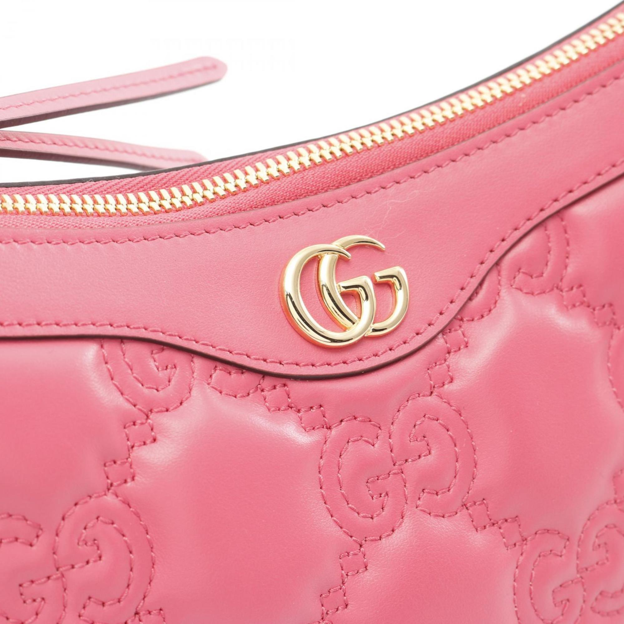 Gucci Pink Leather Handbag (Pre-Owned)