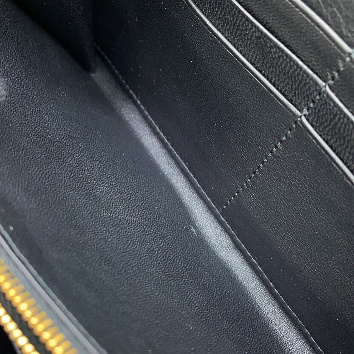 Balenciaga Black Leather Long Wallet (Bi-Fold) (Pre-Owned)