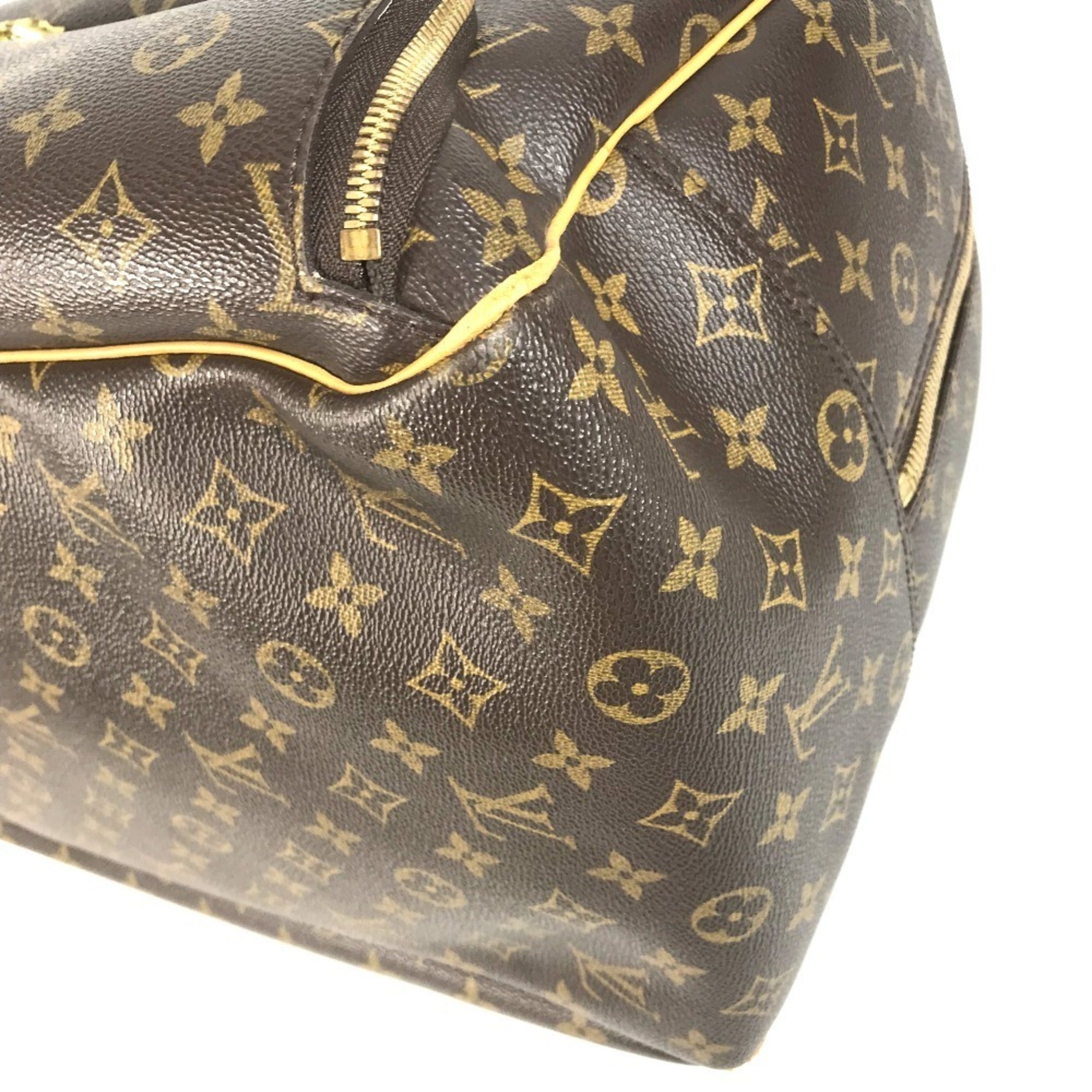 Louis Vuitton Monogram Brown Monogram Boston Bag Handbag Tote Bag (Pre-Owned)