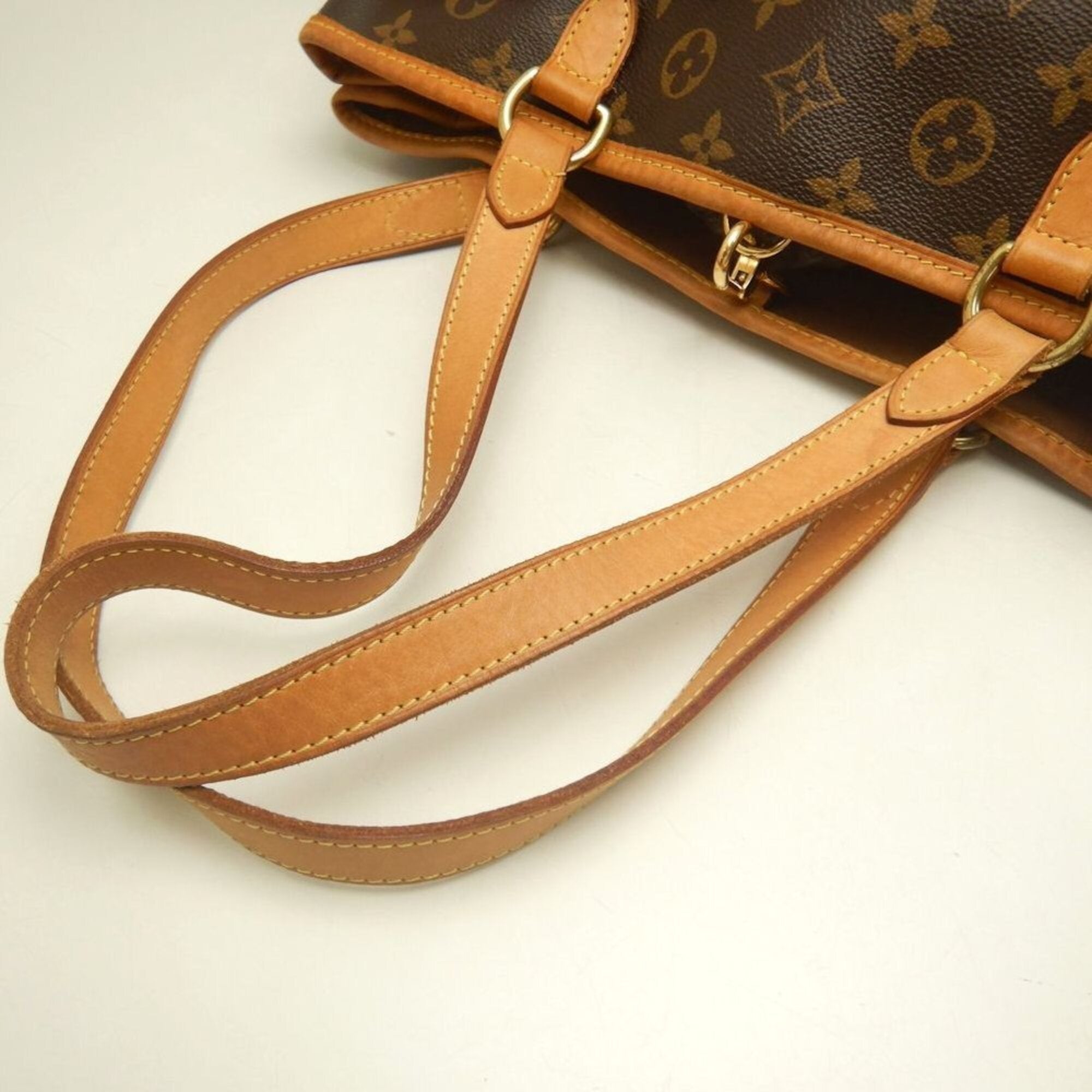 Louis Vuitton Brown Monogram Canvas Tote Bag (Pre-Owned)