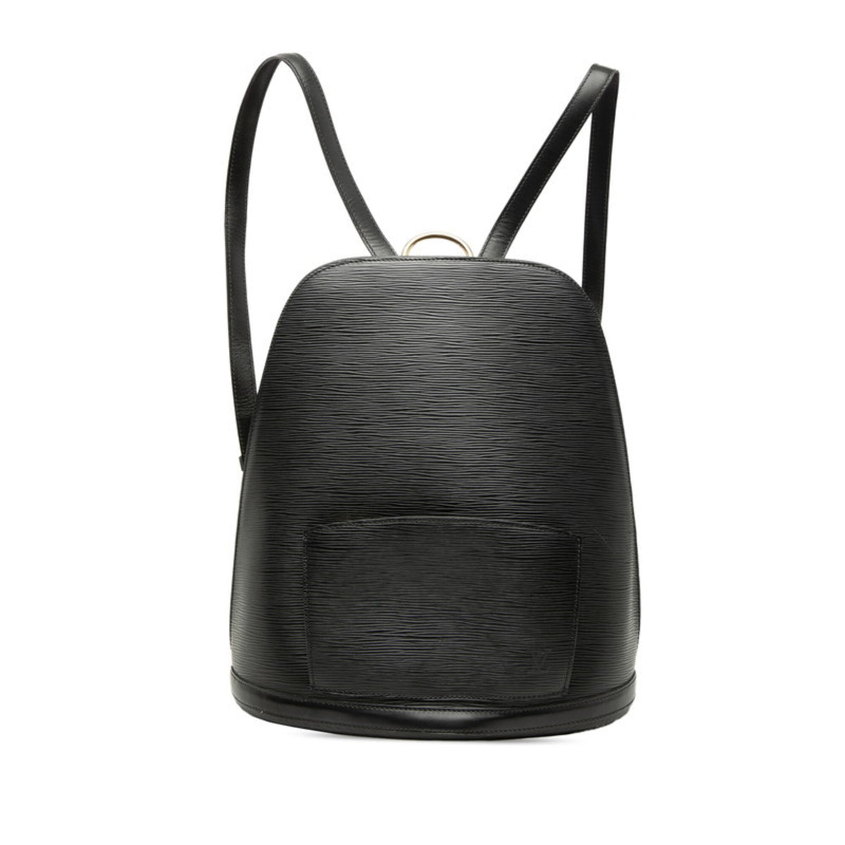 Louis Vuitton Black Leather Backpack (Pre-Owned)