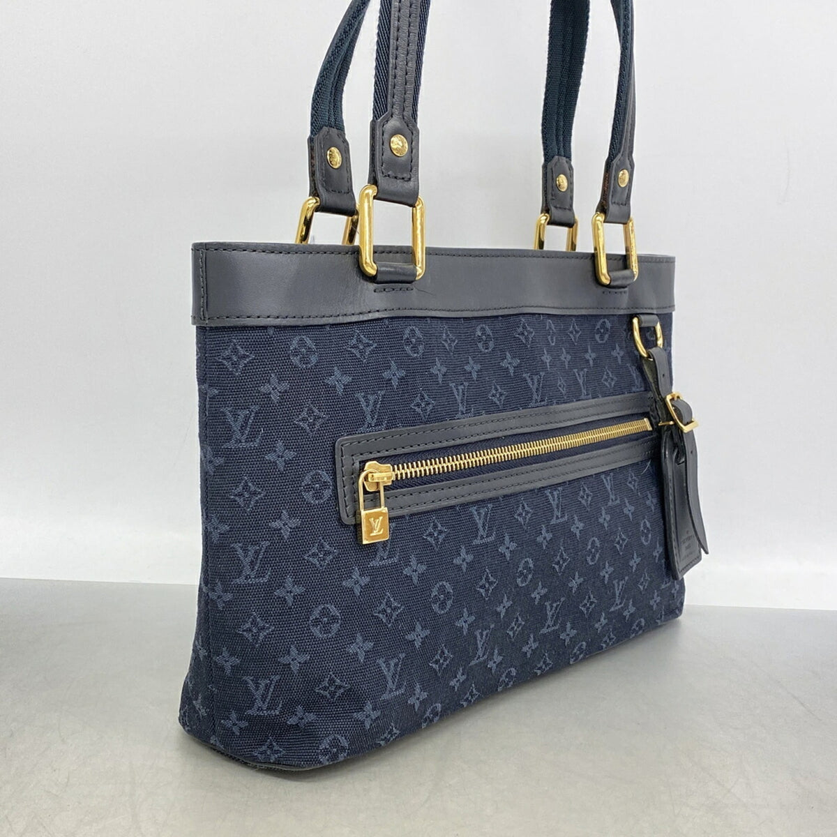 Louis Vuitton Tst Blue Handbag (Pre-Owned)