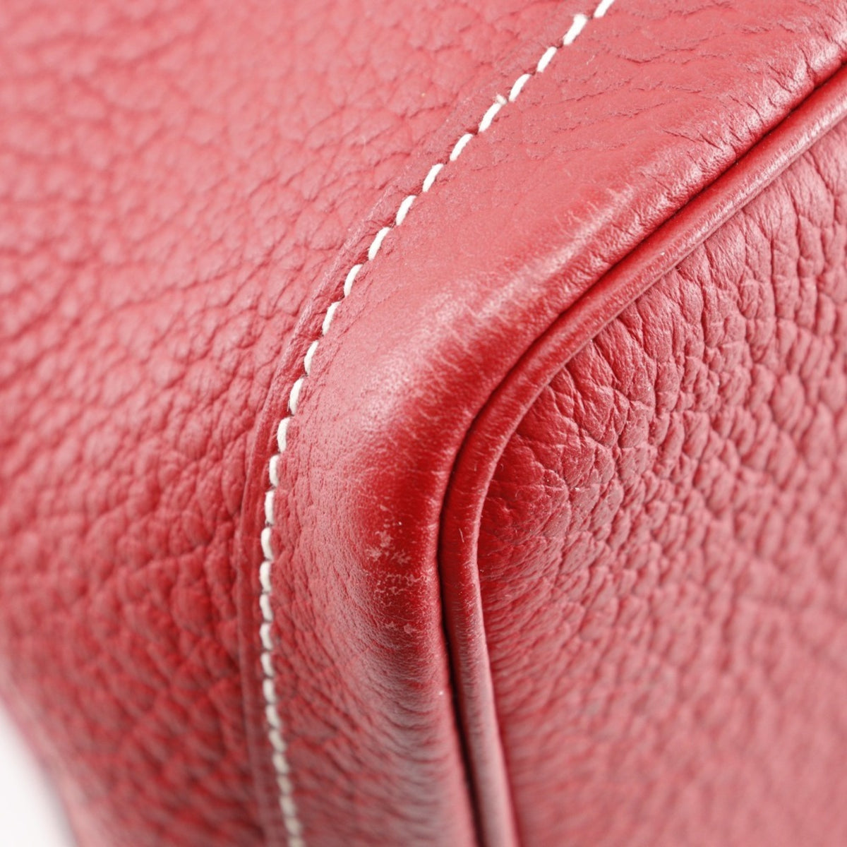 Hermes Red Color Negonda Leather Tote Bag (Pre-Owned)