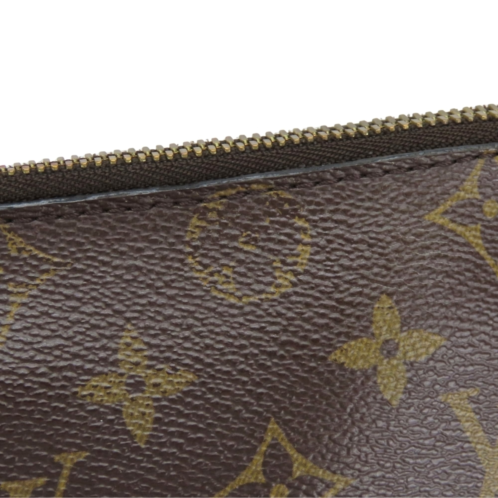 Louis Vuitton Brown Leather Shoulder Bag (Pre-Owned)
