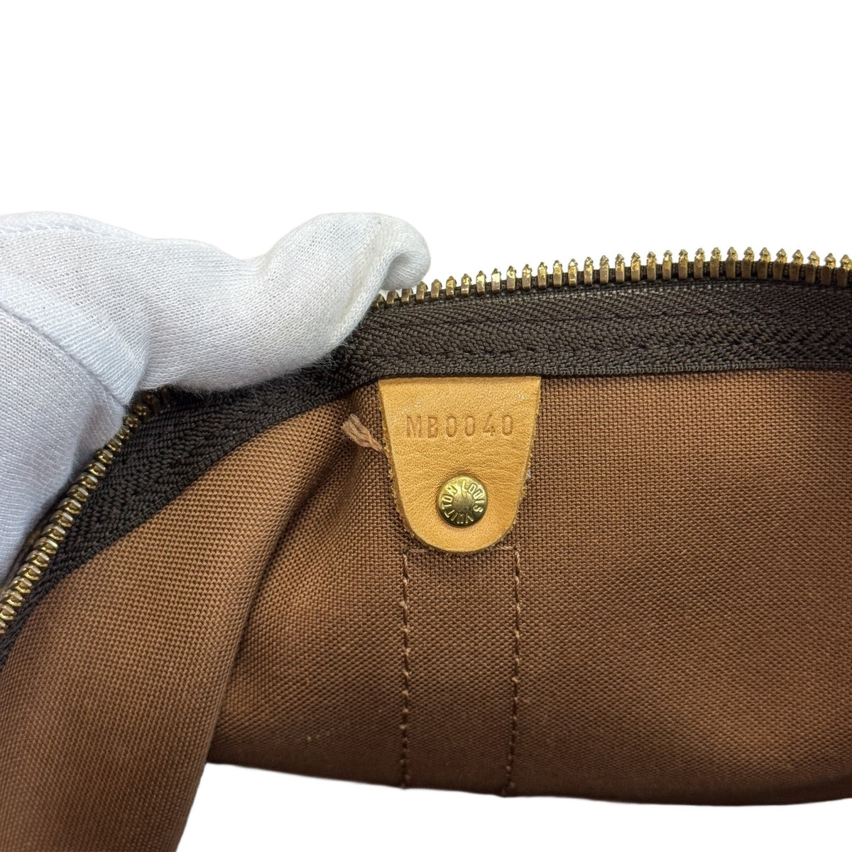 Louis Vuitton Brown Monogram Canvas Boston Bag Shoulder Bag (Pre-Owned)