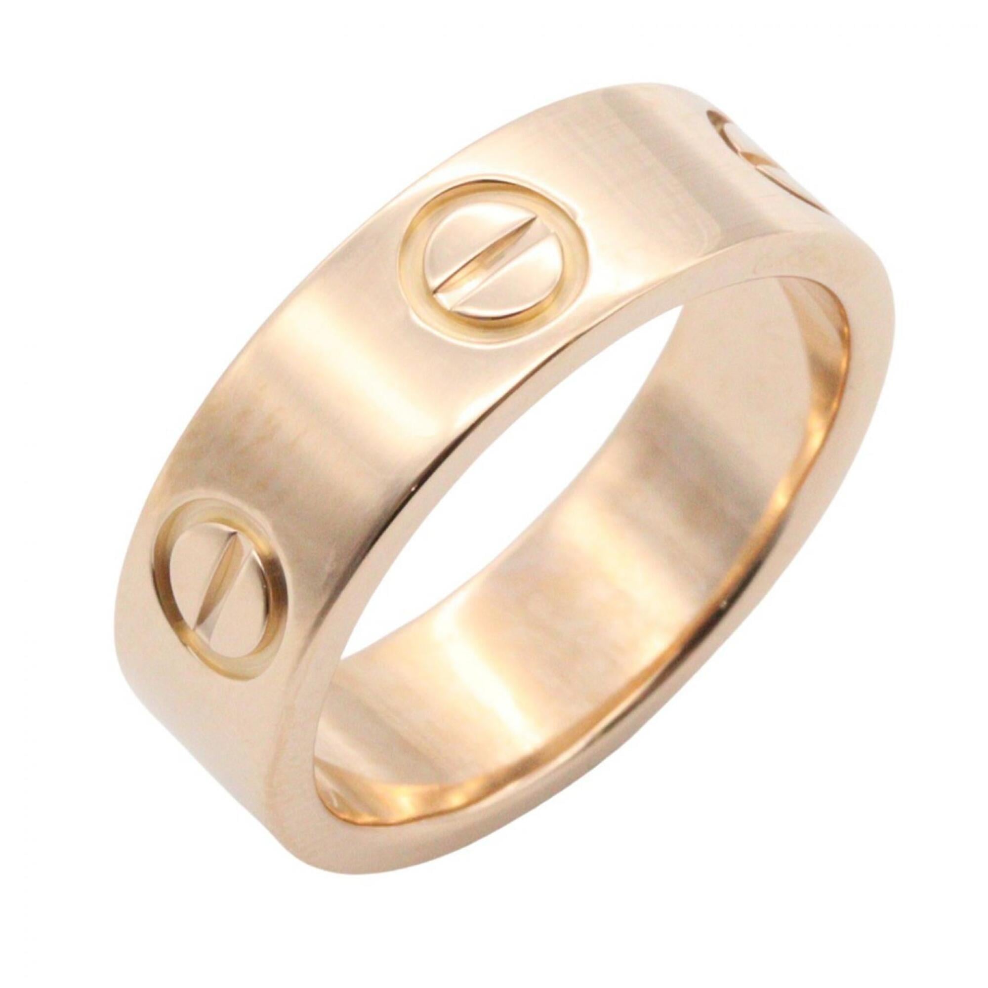 Cartier Love Pink Band Ring (Pre-Owned)