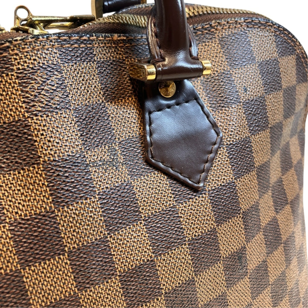 Louis Vuitton Brown Damier Canvas Damier Canvas Handbag (Pre-Owned)