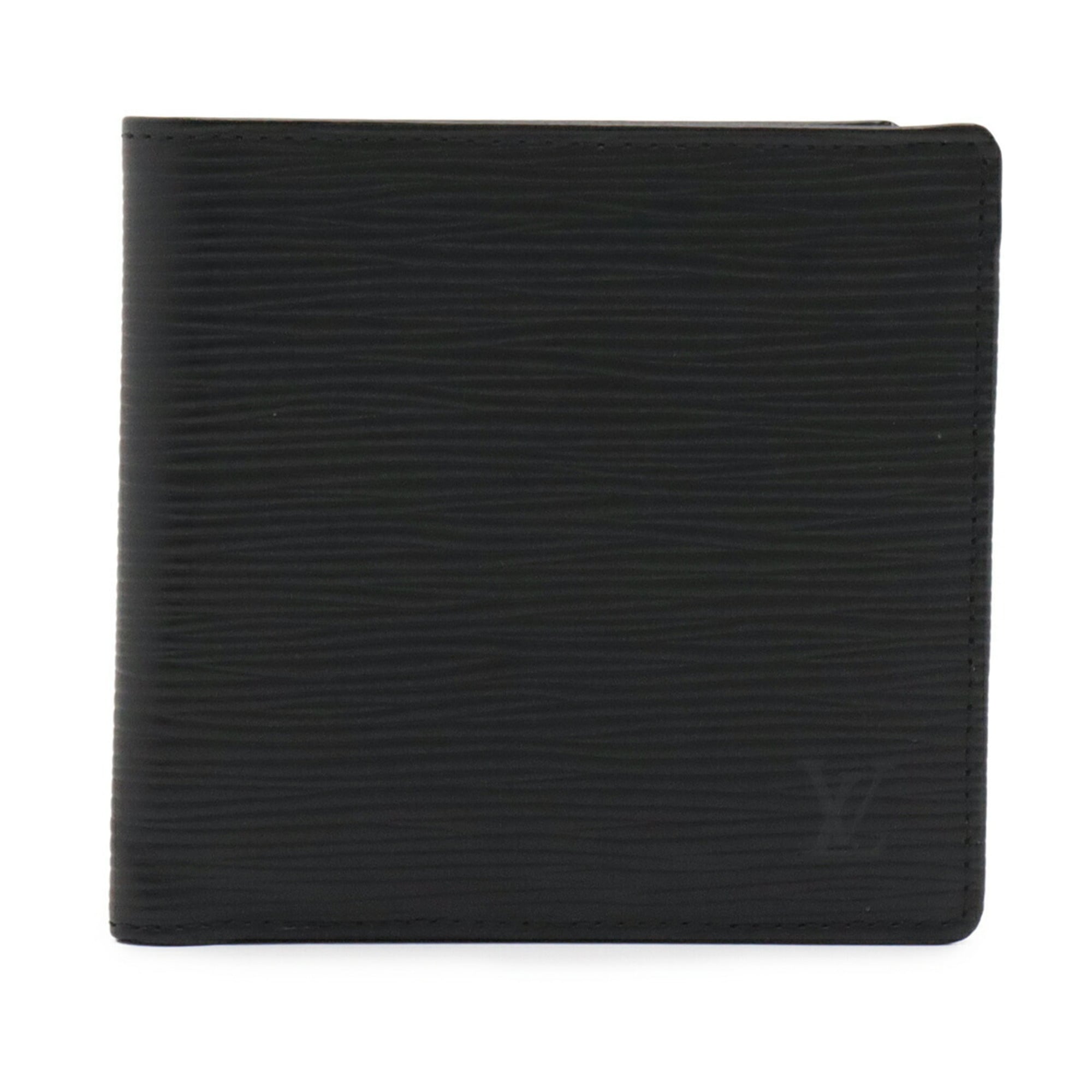 Louis Vuitton Noir Epi Leather Wallet (Bi-Fold) (Pre-Owned)