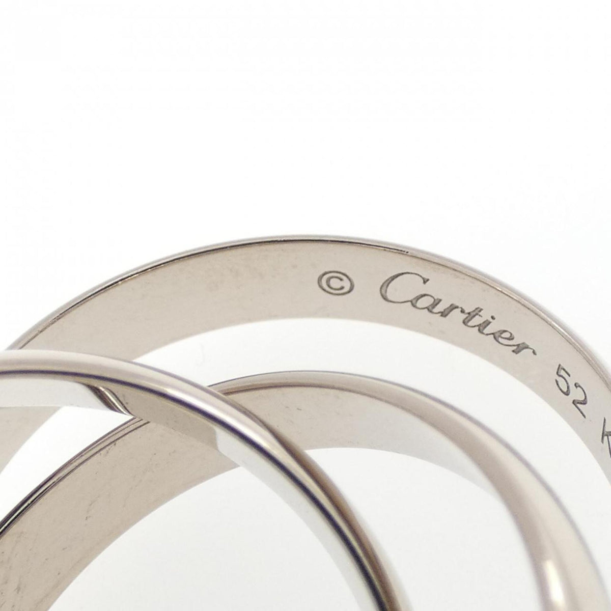 Cartier White Gold (18K) Band Ring (Pre-Owned)