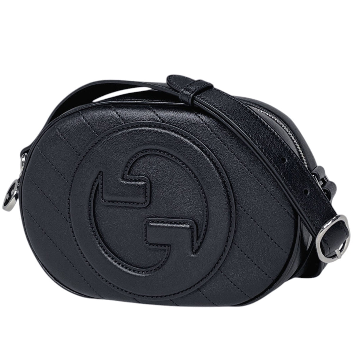 Gucci Black Leather Shoulder Bag (Pre-Owned)