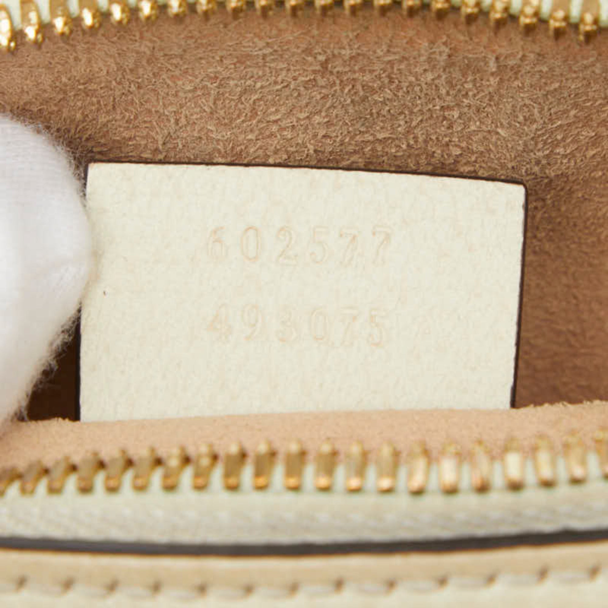 Gucci Beige Pvc Leather Boston Bag Handbag (Pre-Owned)