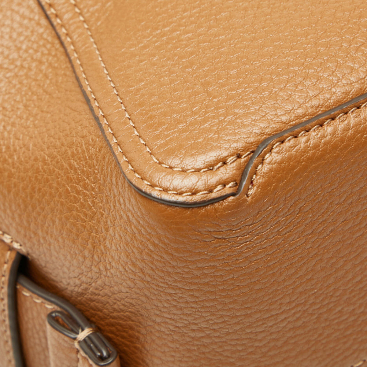 Tory Burch Brown Leather Handbag Shoulder Bag (Pre-Owned)