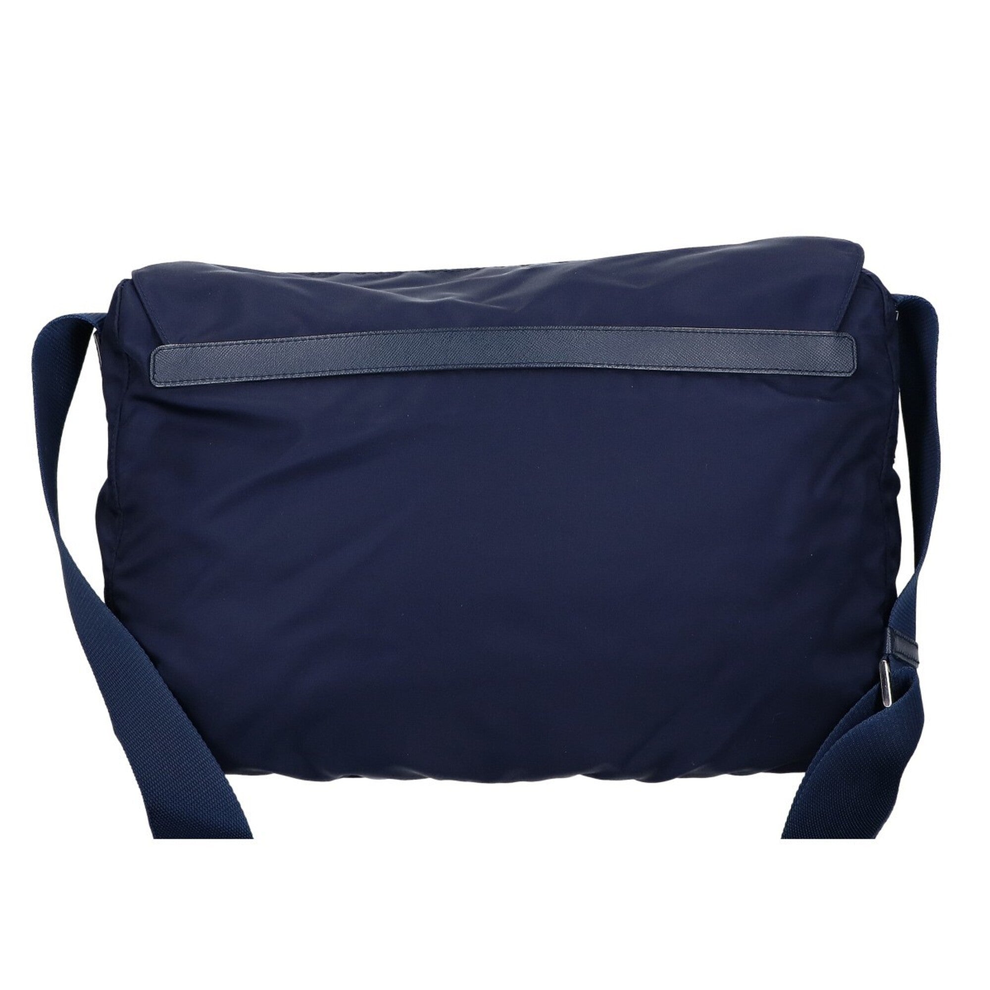 Prada Navy Nylon Shoulder Bag (Pre-Owned)