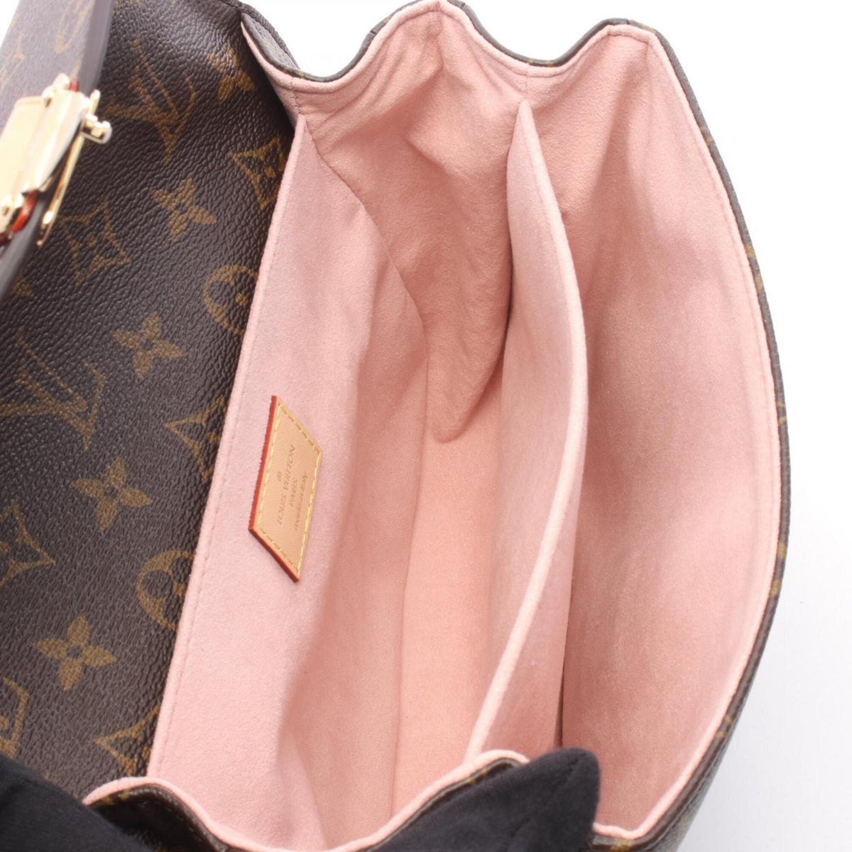 Louis Vuitton Brown Multi-Color Coated Canvas Leather Handbag Pochette (Pre-Owned)