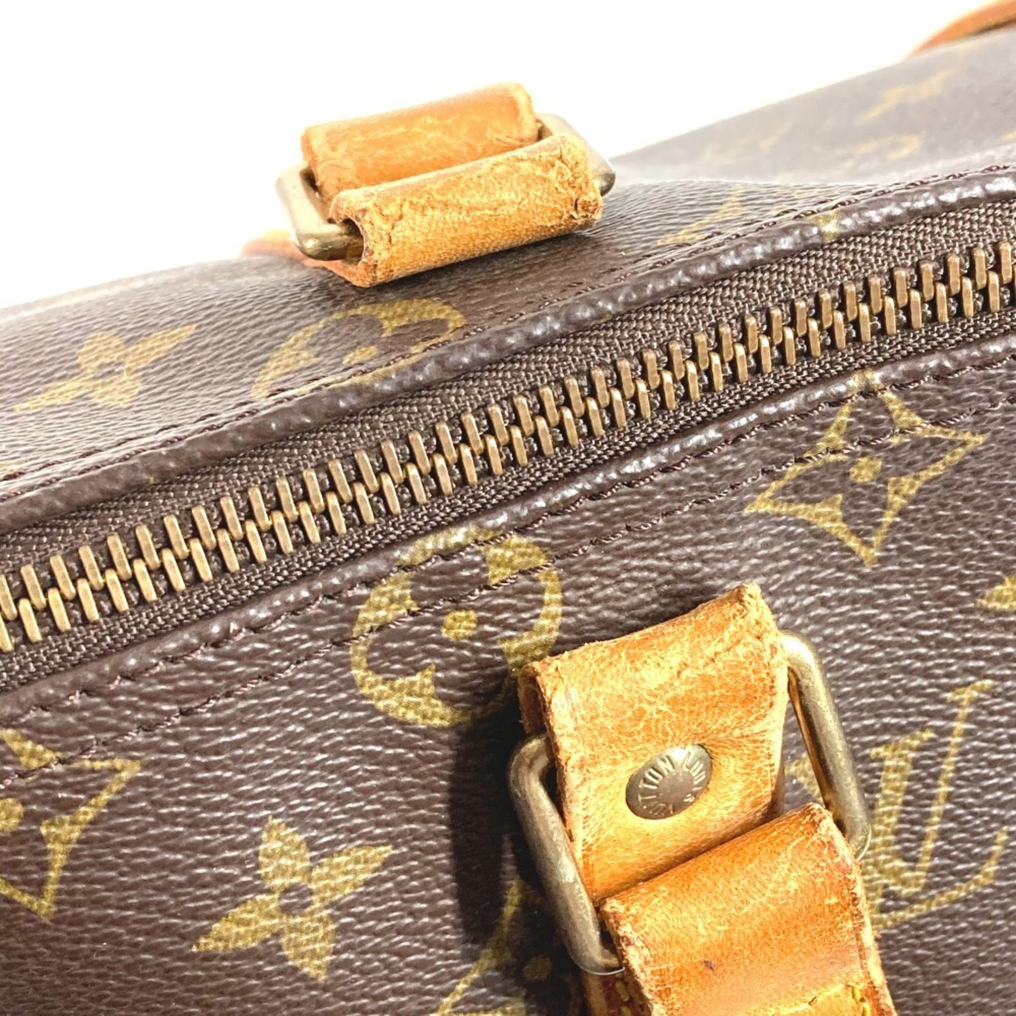 Louis Vuitton Brown Monogram Shoulder Bag Tote Bag (Pre-Owned)