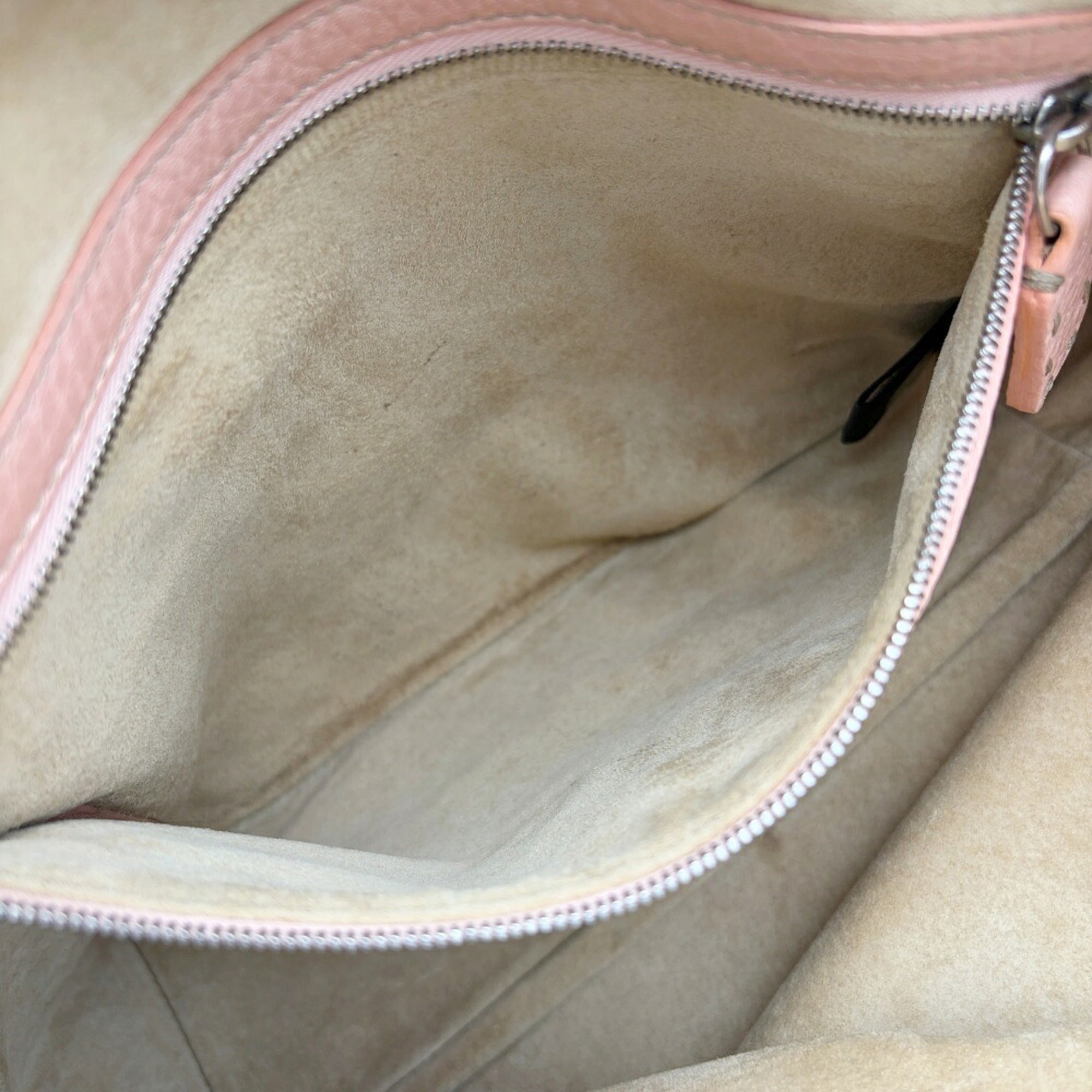 Fendi Pink Leather Tote Bag (Pre-Owned)