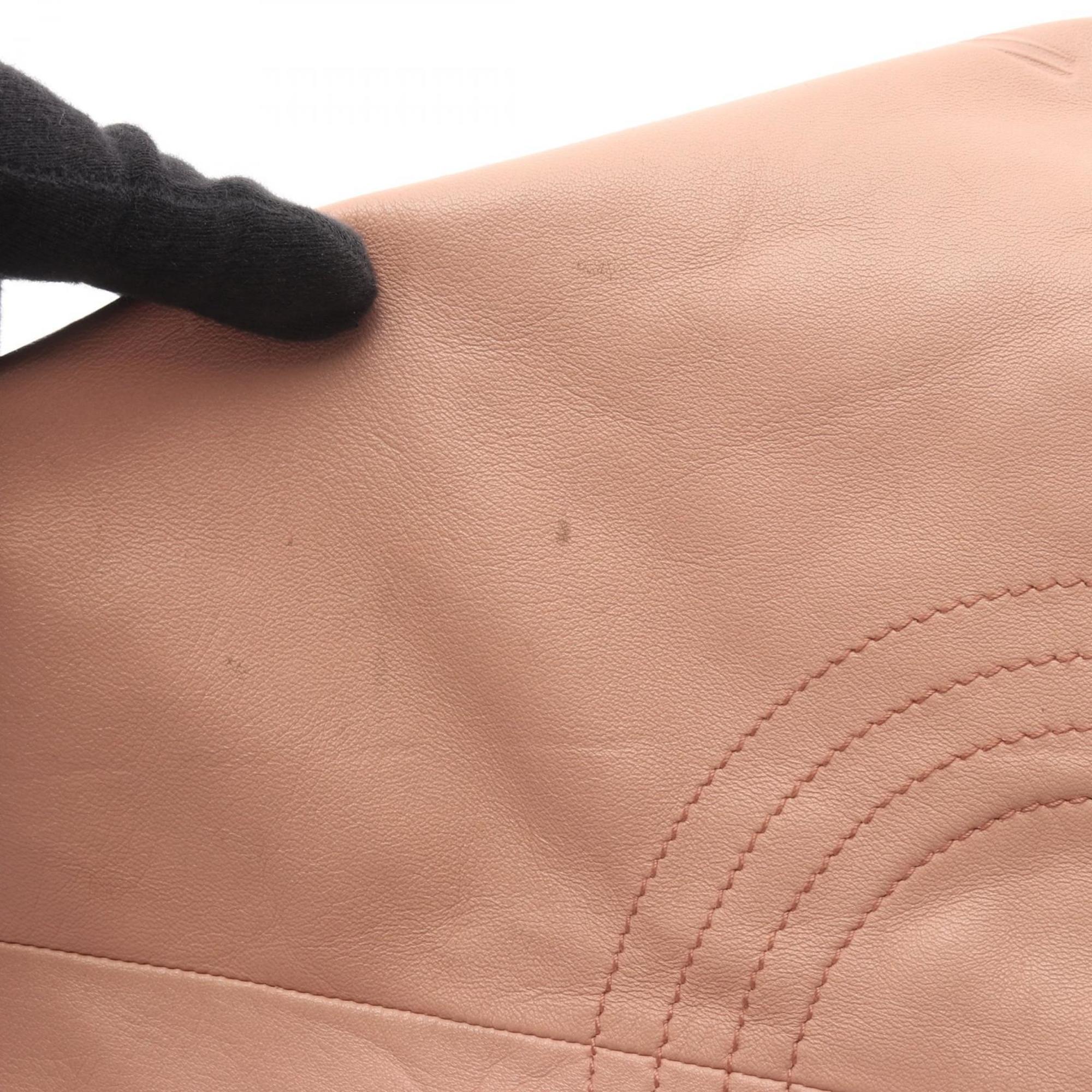 Loewe Nappa Aire Pink Leather Handbag (Pre-Owned)