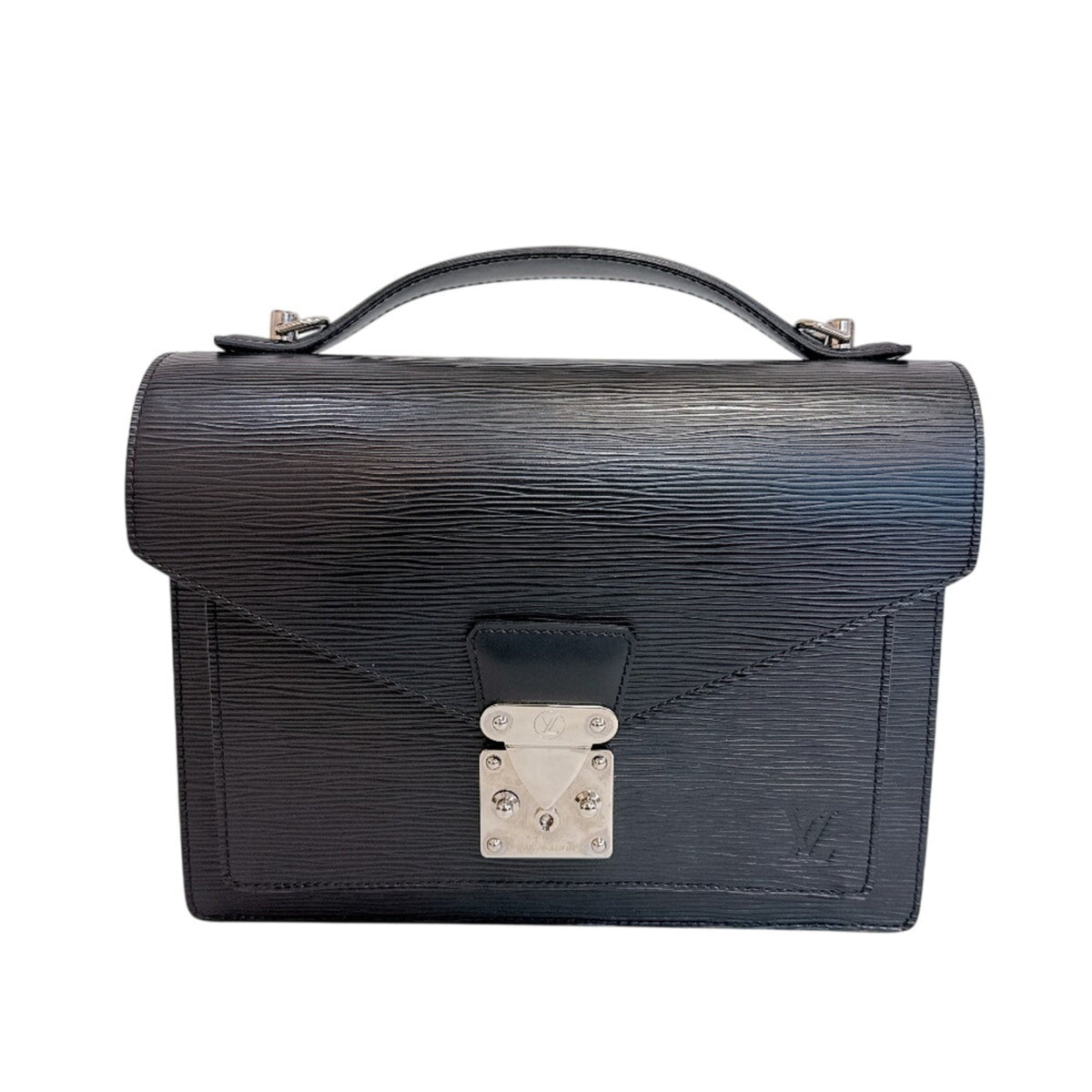 Louis Vuitton Black Epi Leather Shoulder Bag (Pre-Owned)