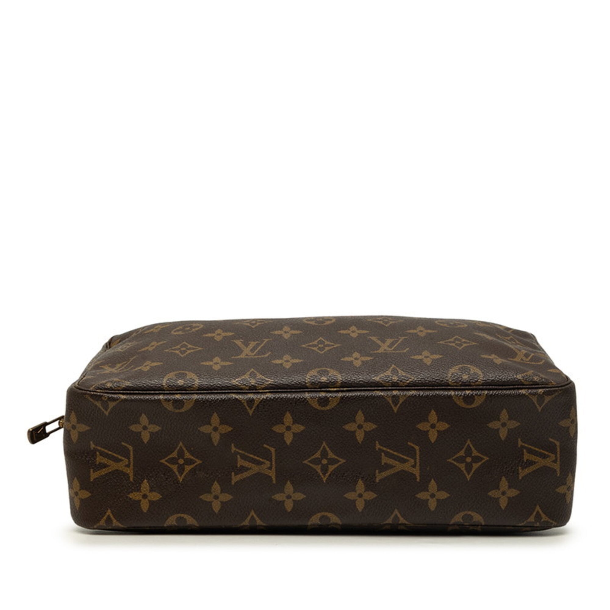 Louis Vuitton Monogram Brown Pvc Clutch Bag (Pre-Owned)
