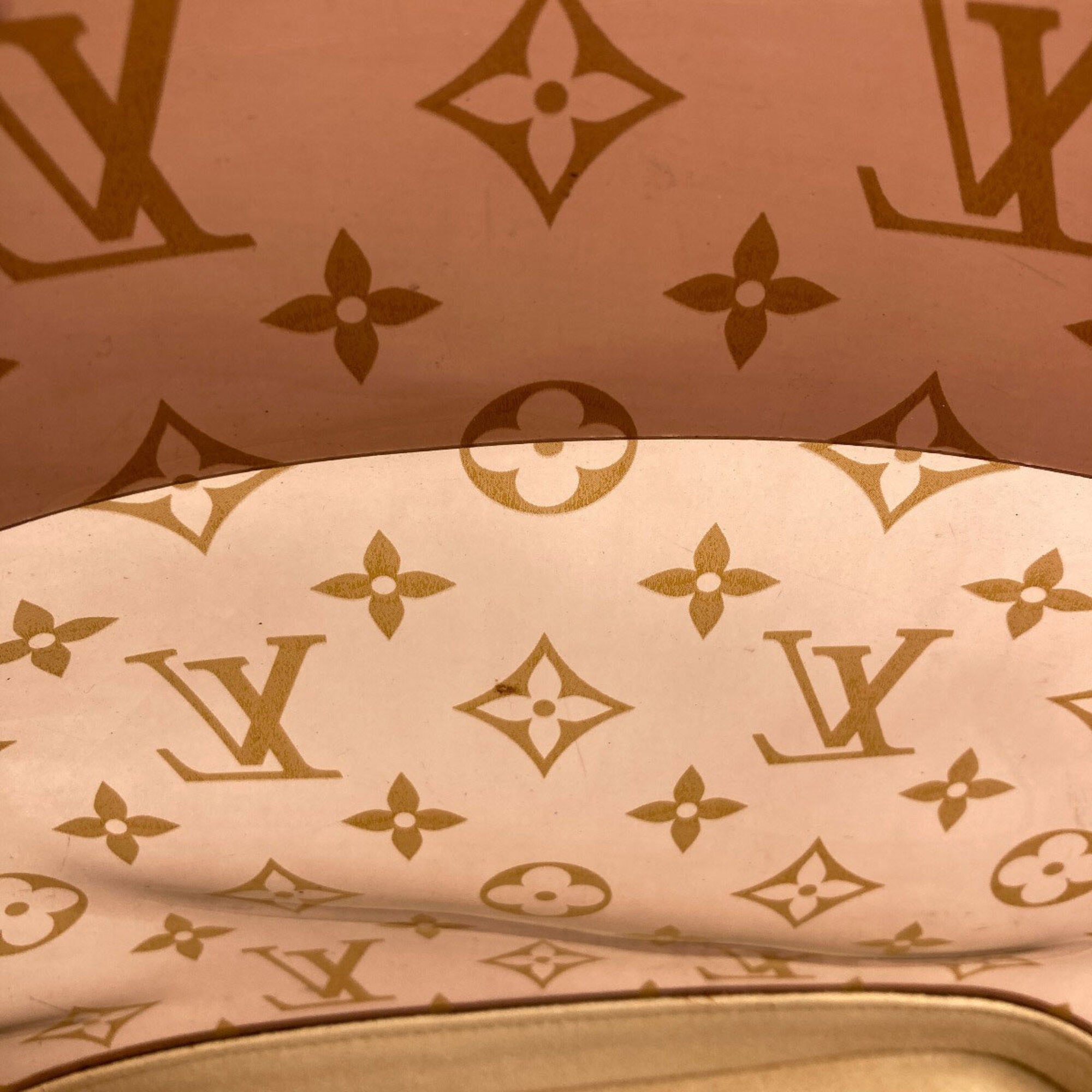 Louis Vuitton Monogram Pvc Leather Tote Bag (Pre-Owned)