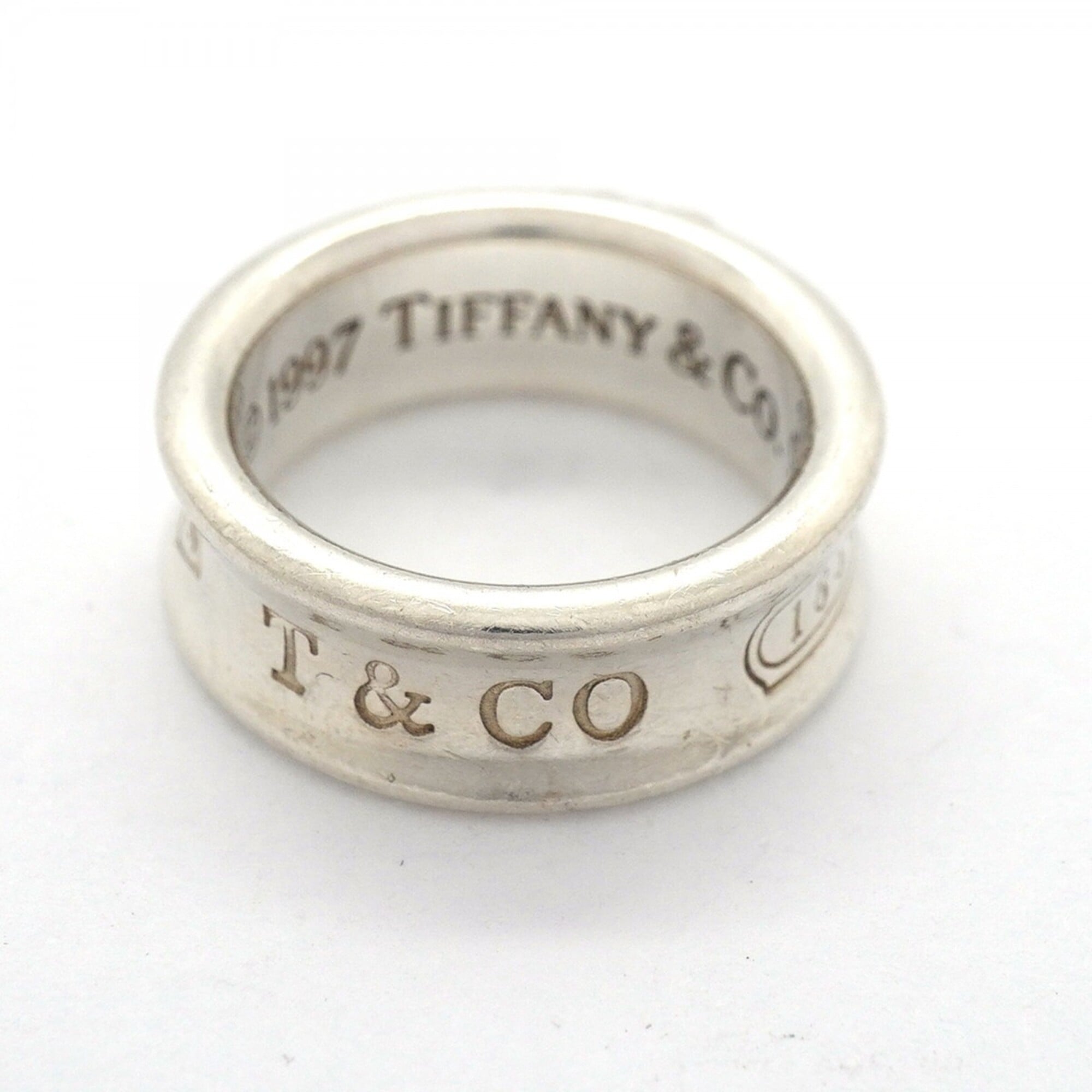 Tiffany Silver 925 Band Ring (Pre-Owned)