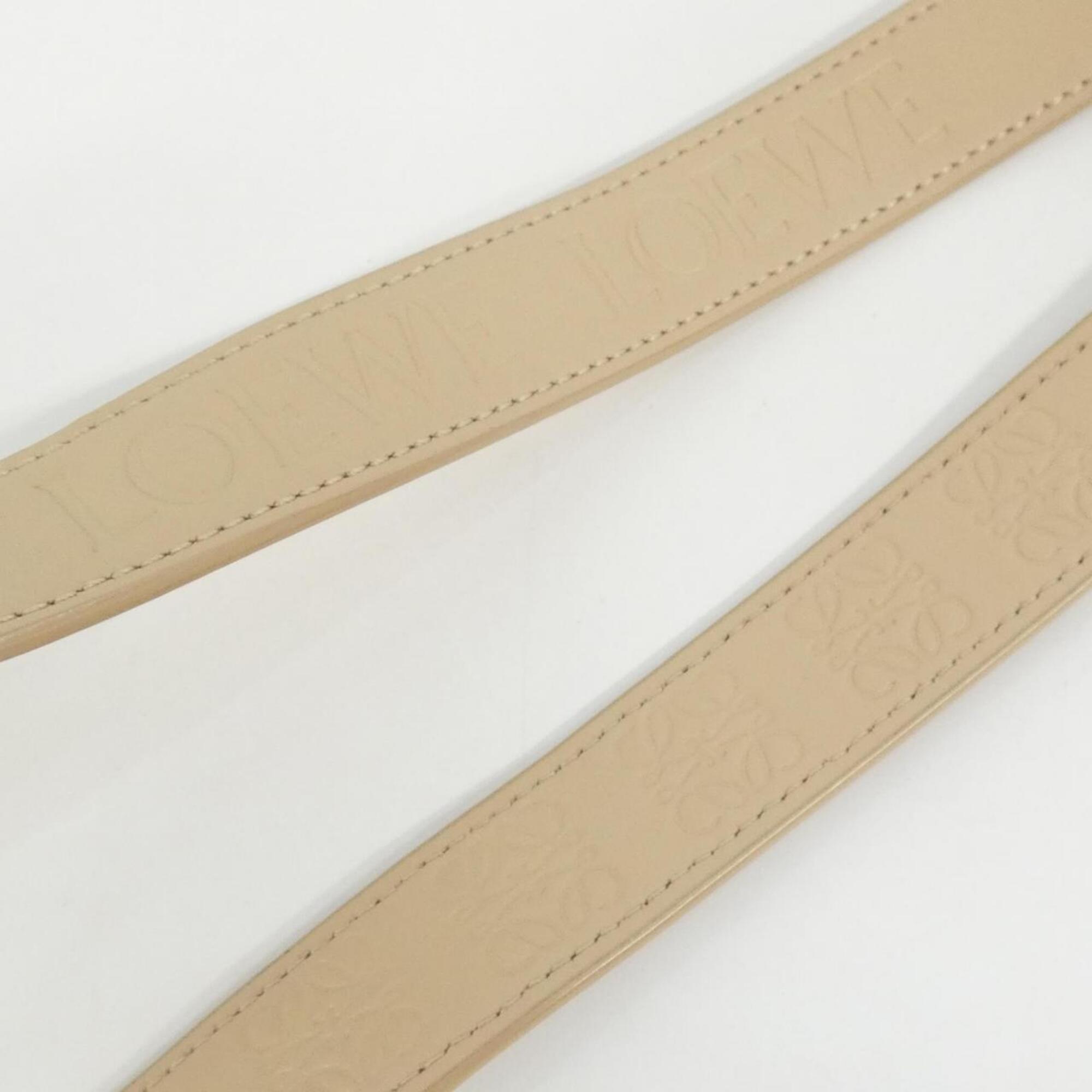 Loewe Beige Leather Shoulder Bag (Pre-Owned)