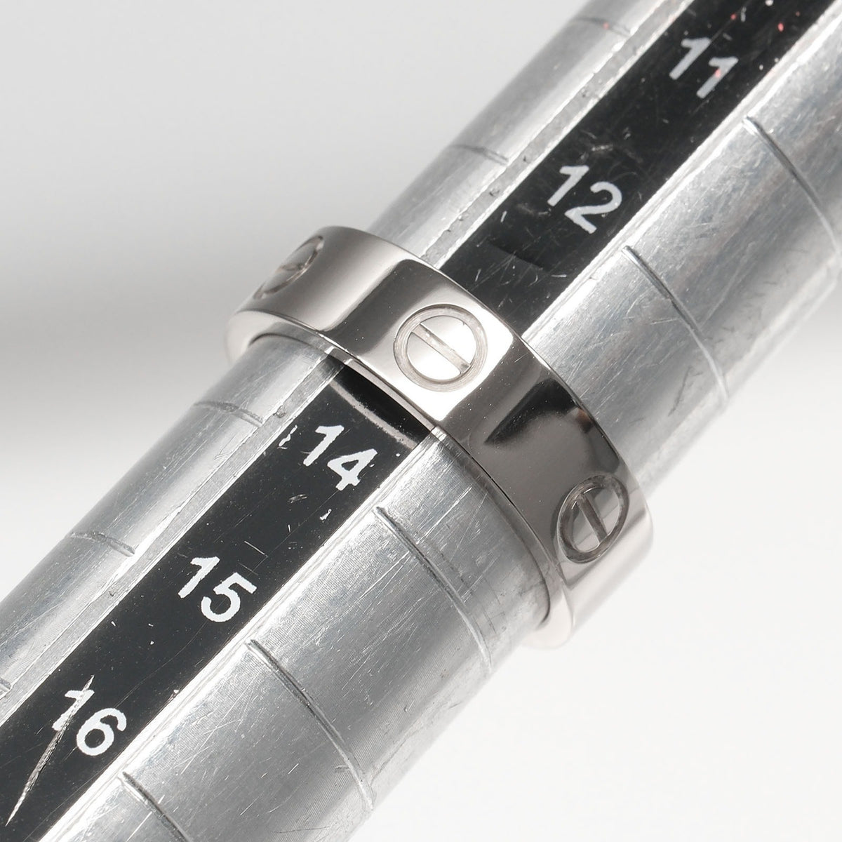 Cartier White Gold (18K) Band Ring (Pre-Owned)