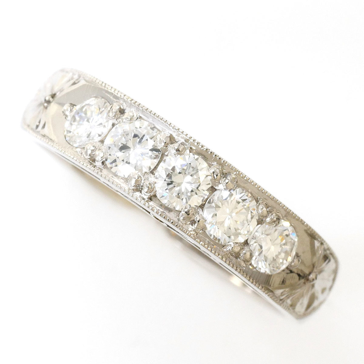 Unbranded Platinum Platinum 900 Band Ring (Pre-Owned)