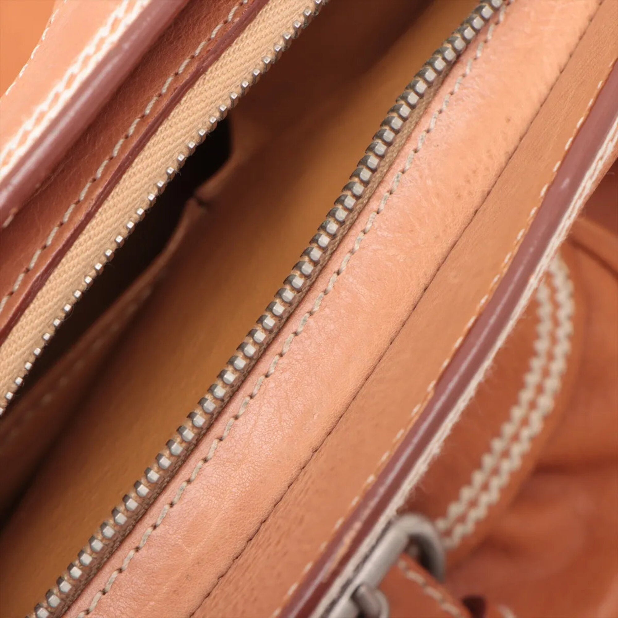 Christian Dior Brown Leather Tote Bag (Pre-Owned)