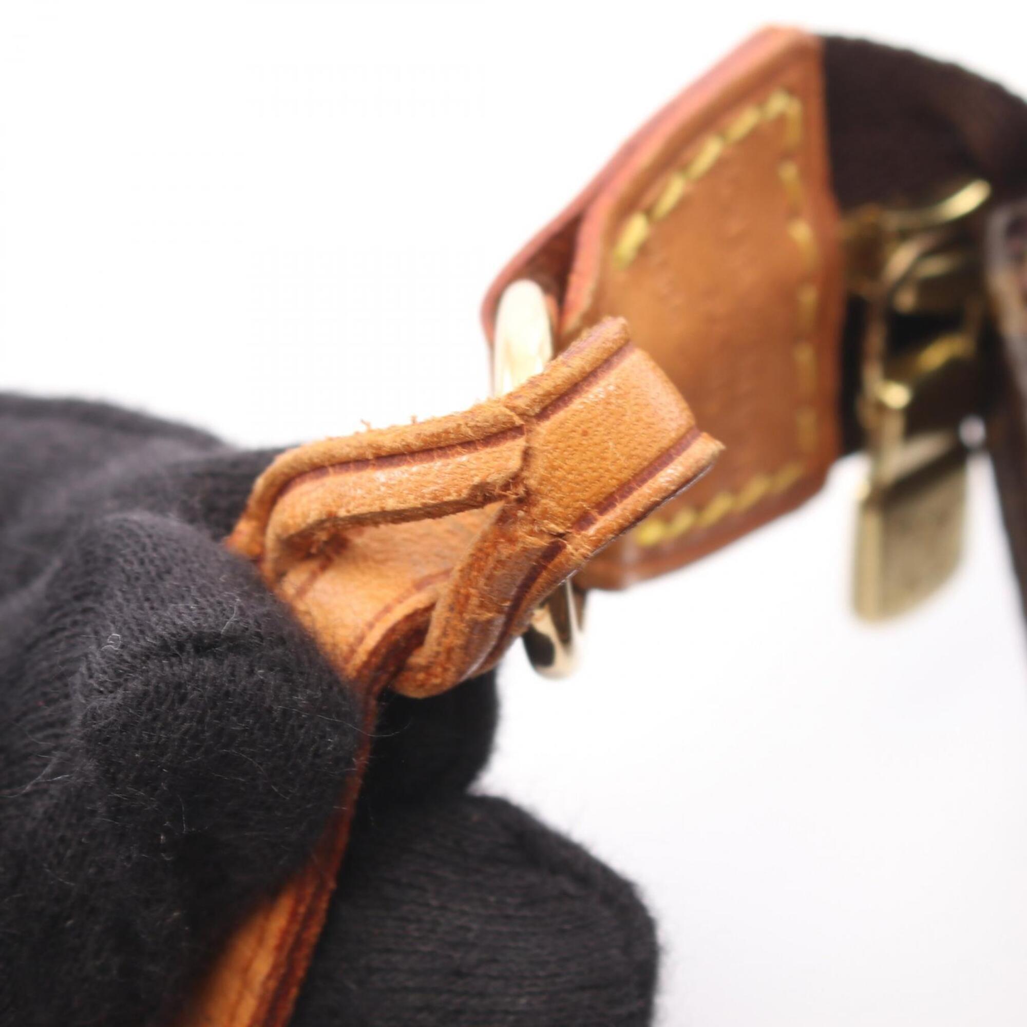 Louis Vuitton Brown Coated Canvas Leather Handbag (Pre-Owned)