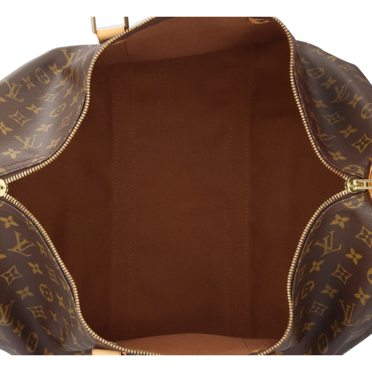 Louis Vuitton Brown Monogram Canvas Boston Bag Handbag (Pre-Owned)